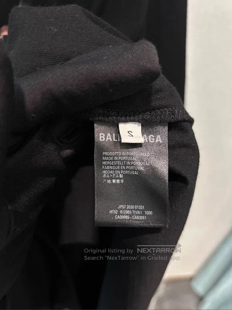 Balenciaga Balenciaga Black designer portrait band electro-acoustic s Size S / US 4 / IT 40 - 3 Thumbnail