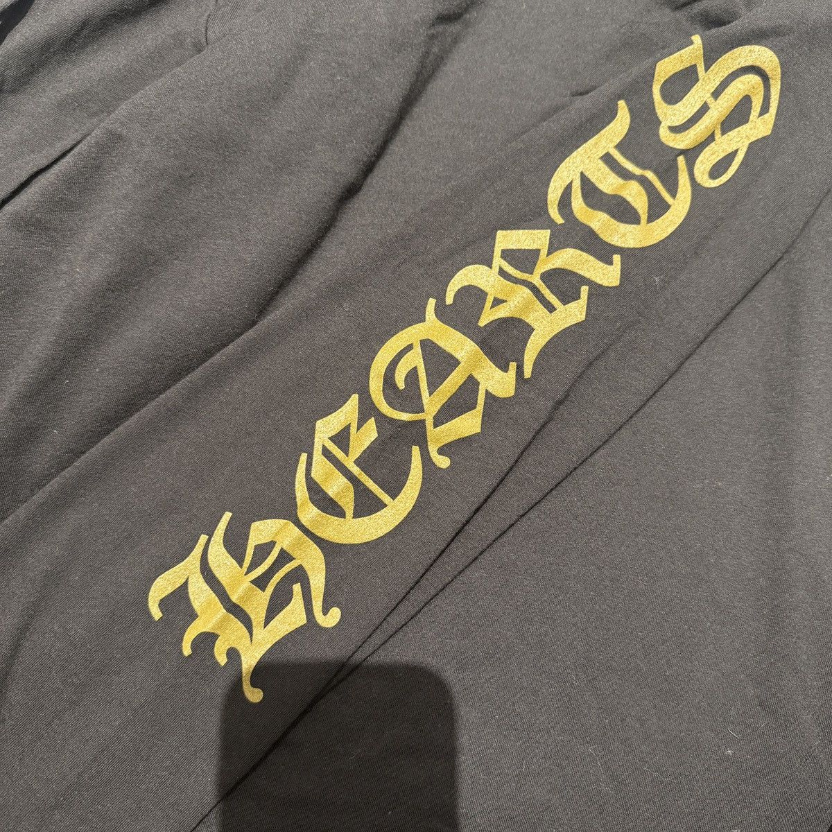 Chrome Hearts Chrome Hearts Gold Script Long Sleeve T shirt L Size US L / EU 52-54 / 3 - 4 Thumbnail