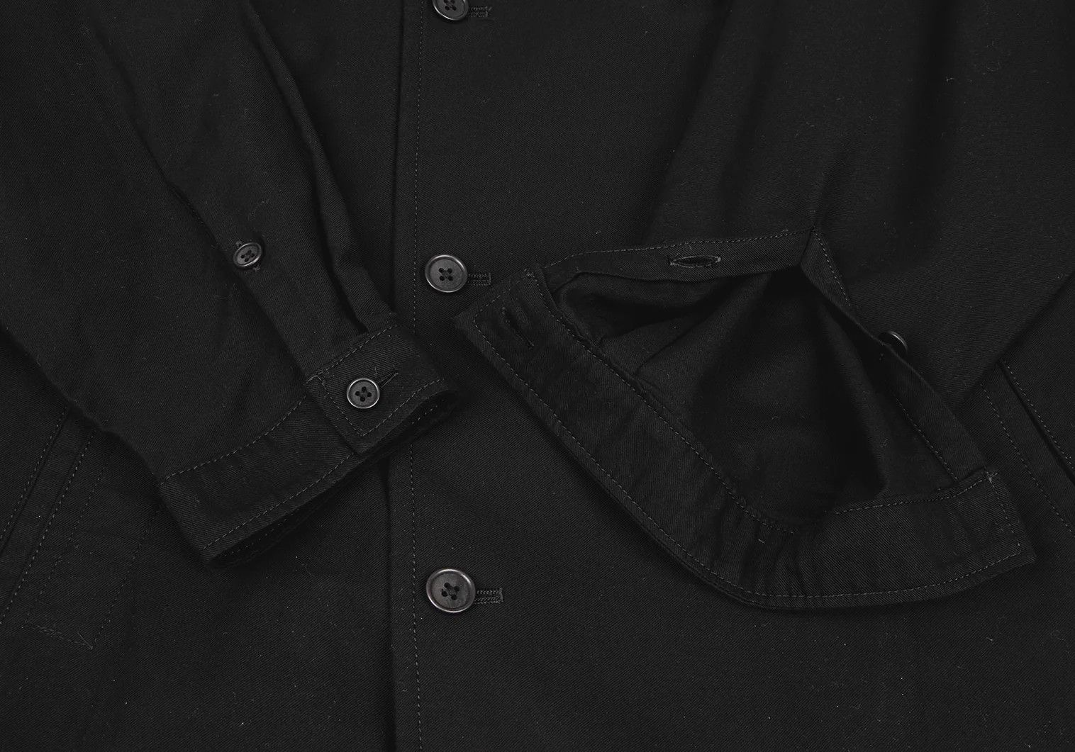 Yohji Yamamoto Yohji Yamamoto Cotton Twill Trench Blouson Size US S / EU 44-46 / 1 - 11 Thumbnail