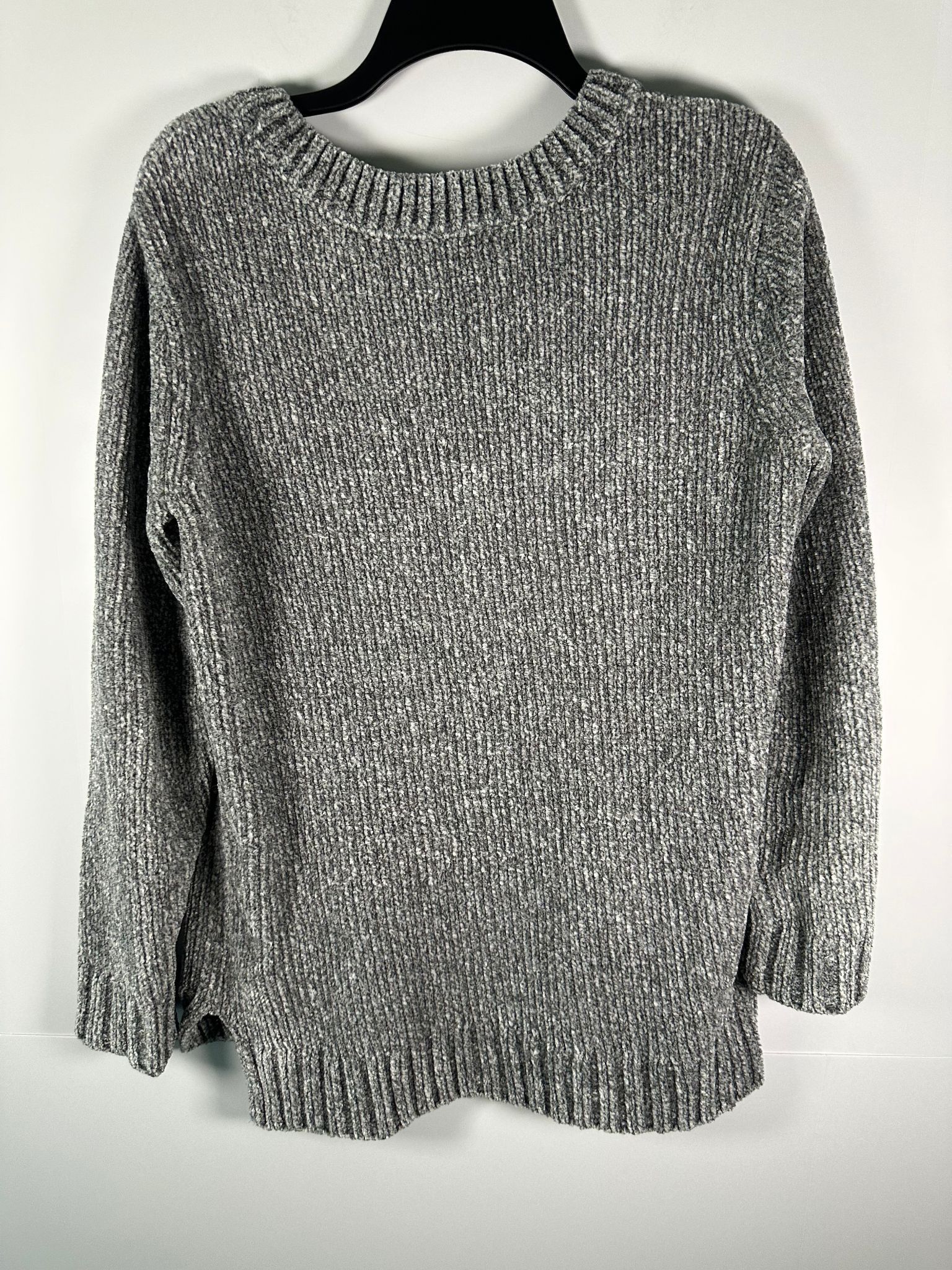Orvis Orvis Sweater Womens M Gray V-Notch Chenille Knit Pullover Size M / US 6-8 / IT 42-44 - 7 Thumbnail