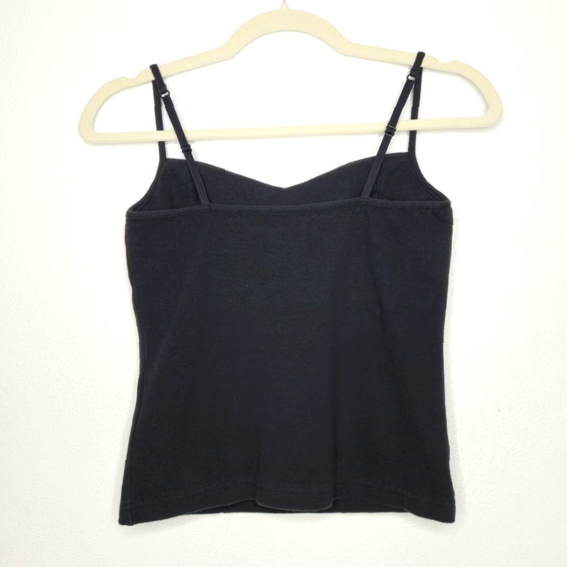 Energie VINTAGE Energie Tank Top Cami Medium Black Stretch Fairy Goth Emo 90s 00s Tank Womens M Black Energy Size M / US 6-8 / IT 42-44 - 4 Thumbnail