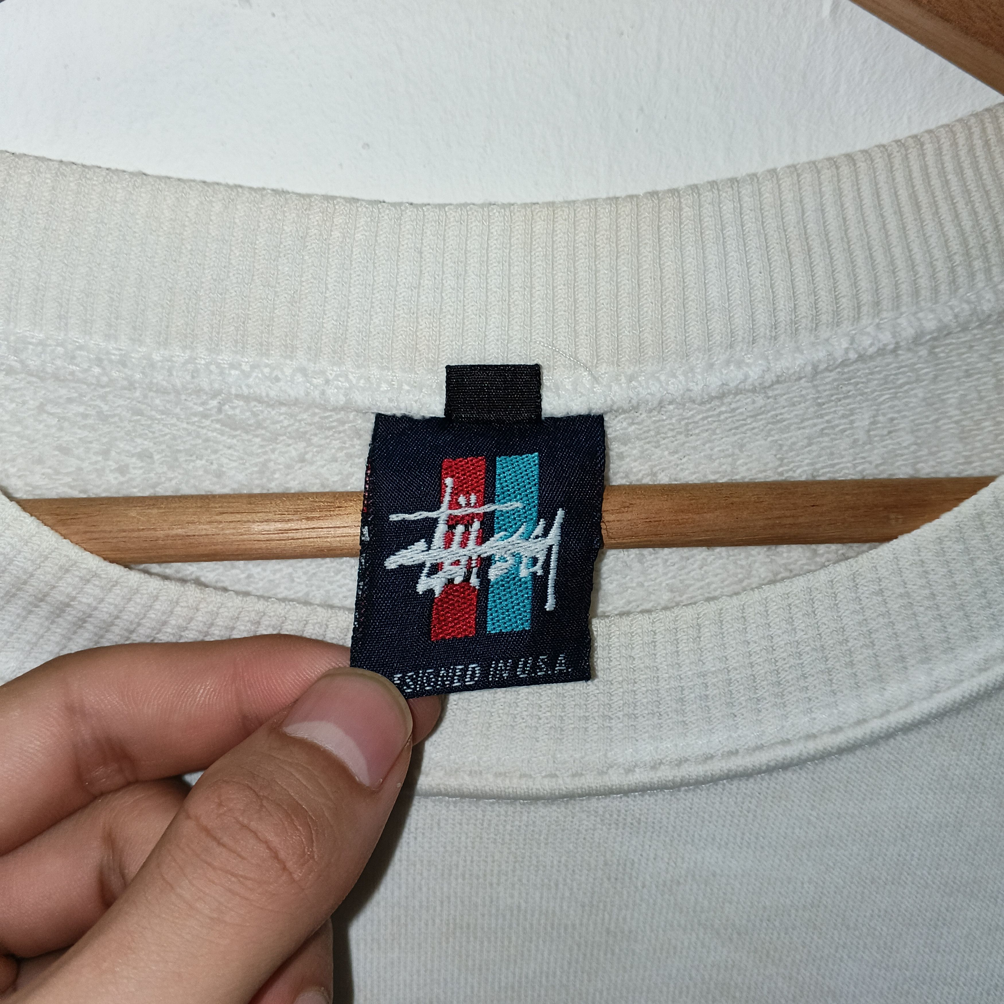 Stussy Vintage 90's OG Stussy Streetwear Crewneck Size Medium Size US M / EU 48-50 / 2 - 3 Thumbnail