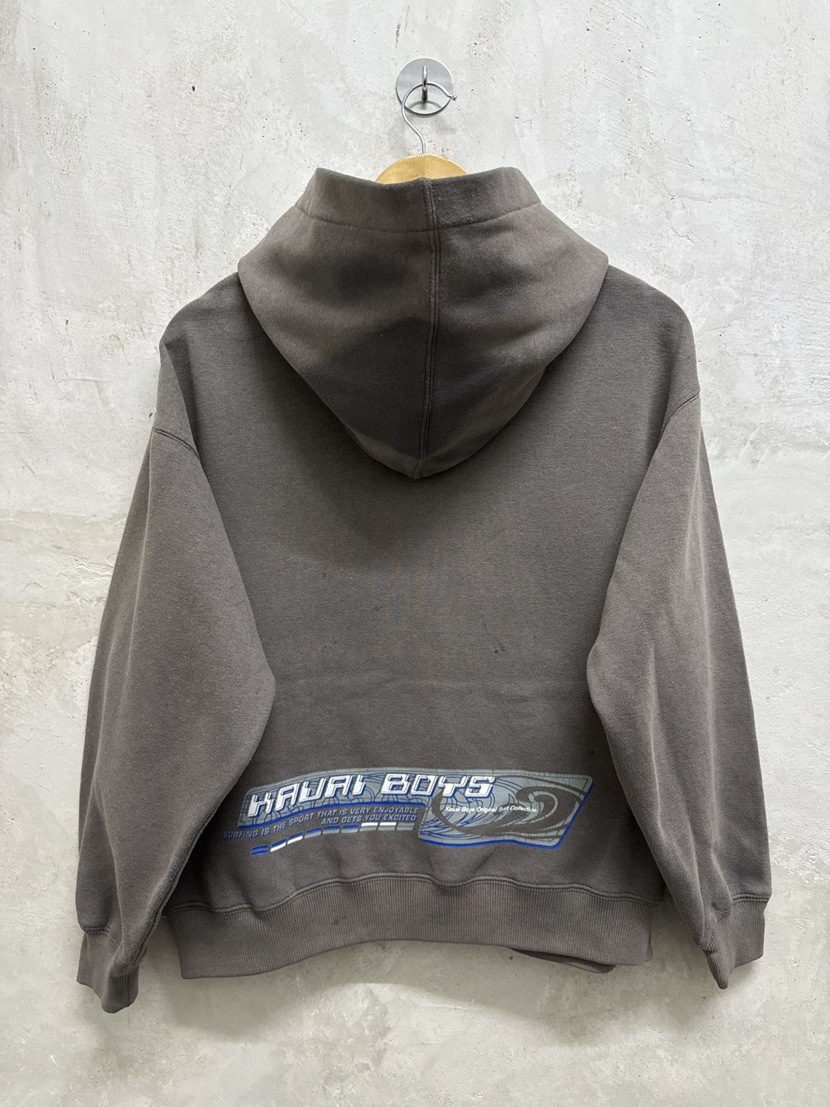 Vintage 2000s Surf Kauai Boys Boxy Hoodie Size US M / EU 48-50 / 2 - 2 Thumbnail