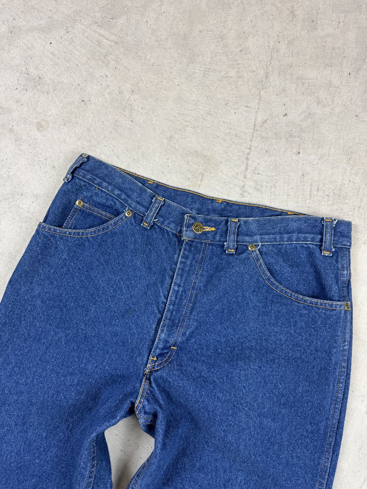 Lee × Vintage Vintage Lee Denim Jeans Size US 34 / EU 50 - 3 Thumbnail