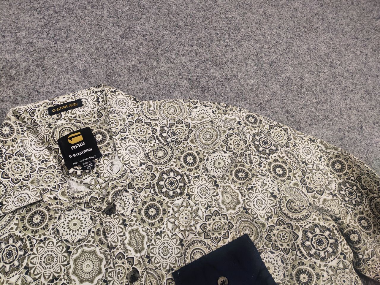 G-Star Vintage G-Star shirt pattern contrasting pockets Long sleeve Size US L / EU 52-54 / 3 - 7 Thumbnail