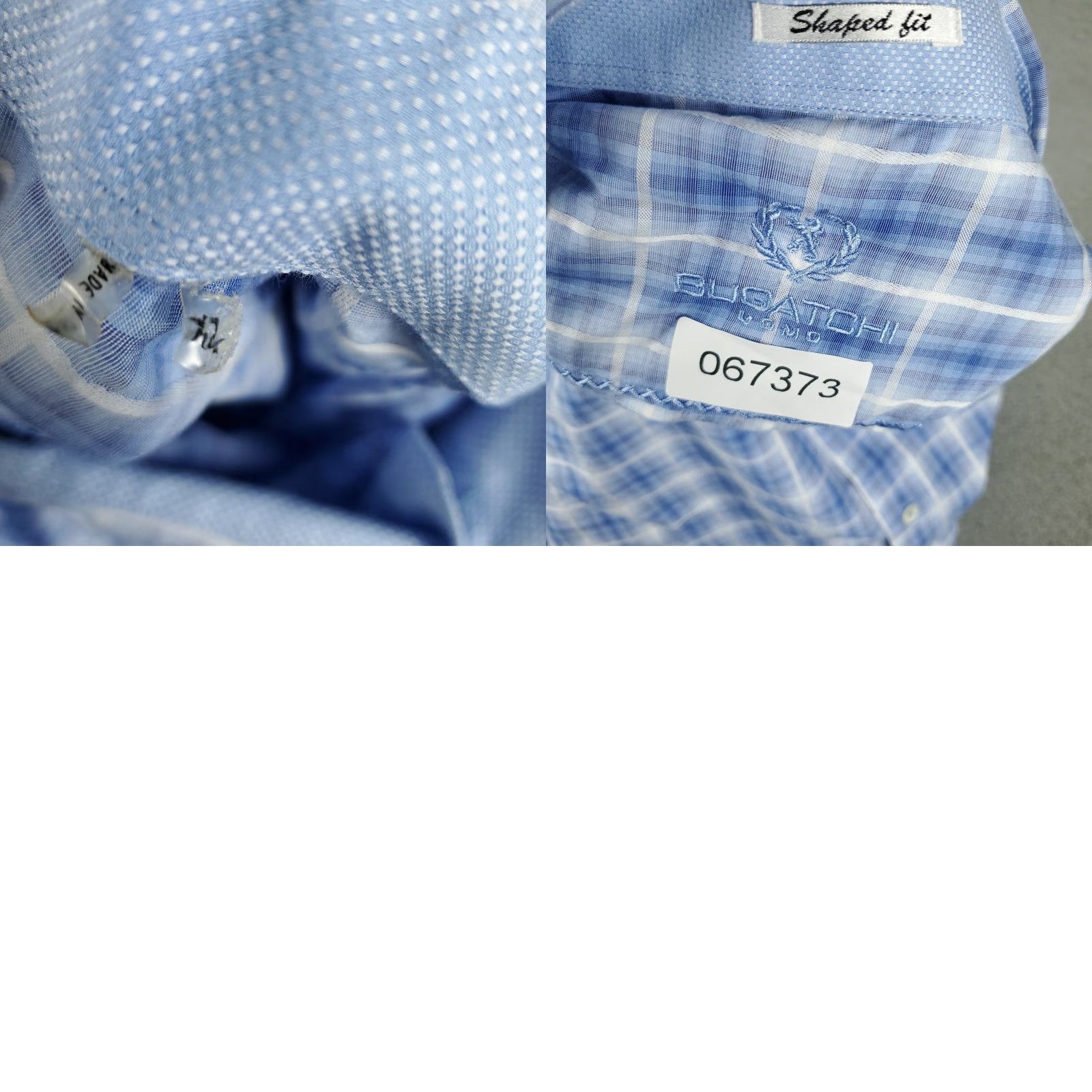 BUGATCHI Bugatchi Uomo Shirt Mens XL Blue Plaid Button-Up Long Sleeve Streetwear, Casual, Formal, Workwear Mens XL Blue Plaid Button-Up Shirt Size US XL / EU 56 / 4 - 8 Thumbnail