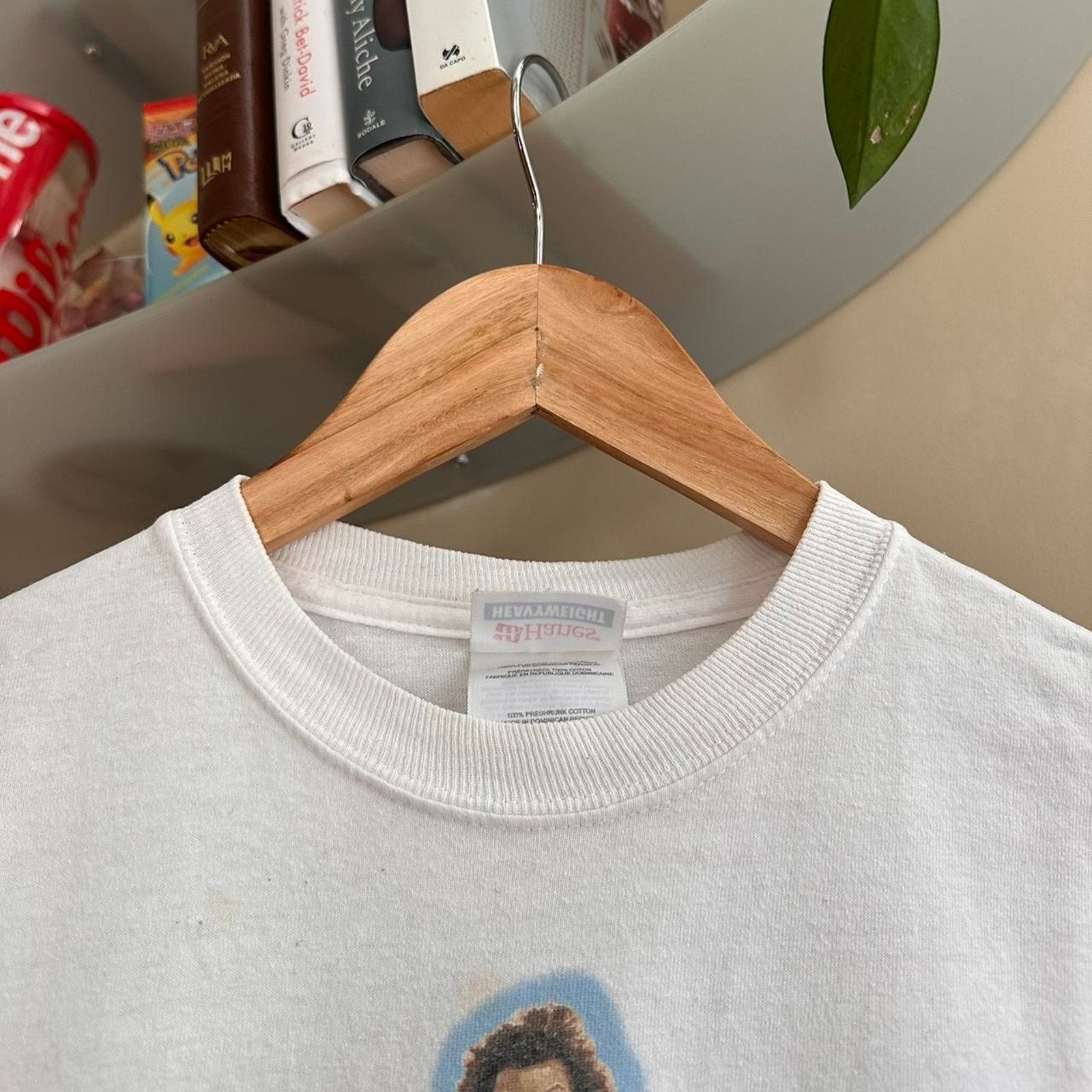 Hanes × Vintage Vintage Y2K Nacho Libre Movie Promo Shirt Size US S / EU 44-46 / 1 - 3 Thumbnail