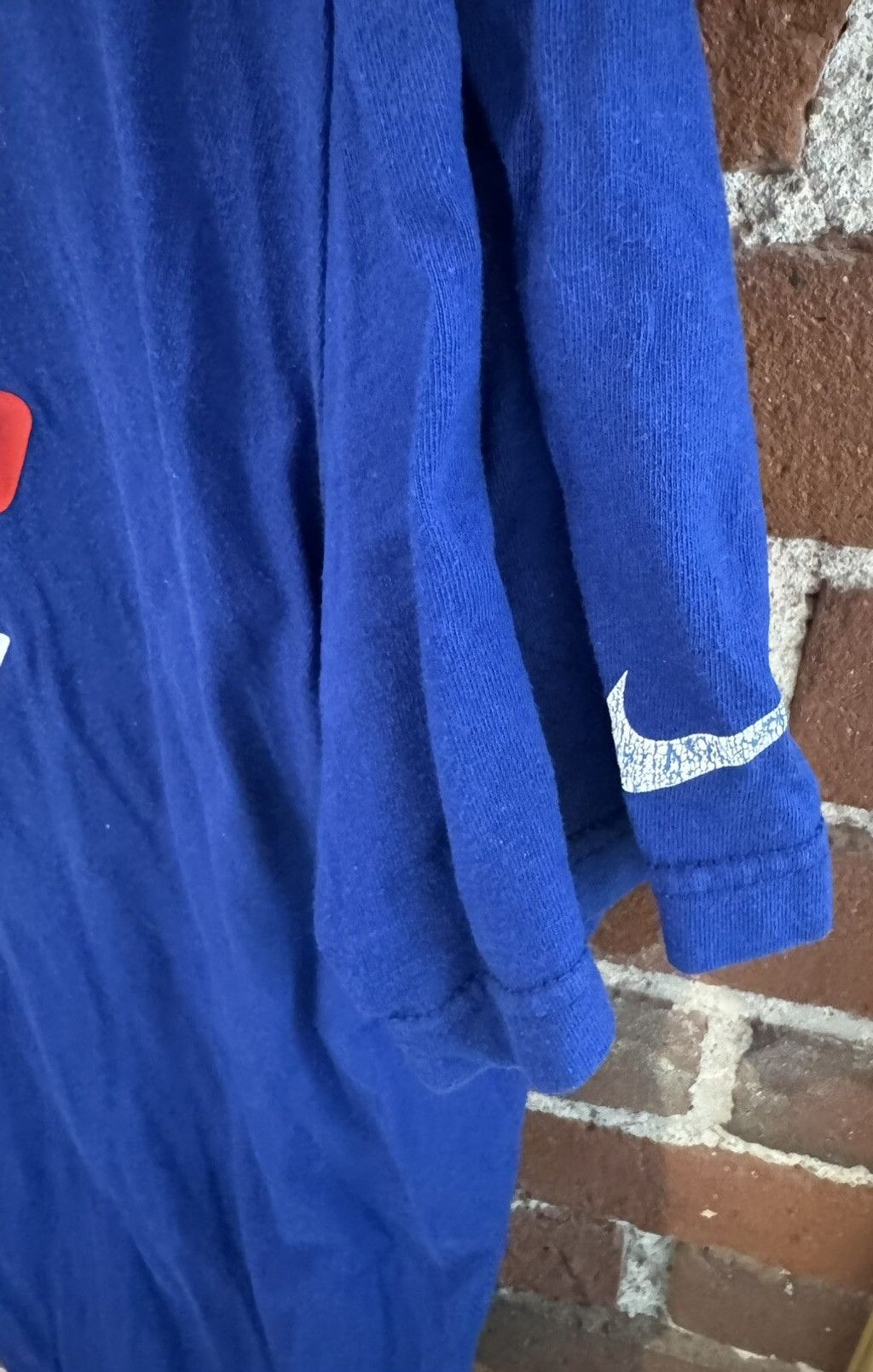 Nike Buffalo Bills Blue NFL Nike Distressed T-Shirt Men Size L Size US L / EU 52-54 / 3 - 5 Thumbnail
