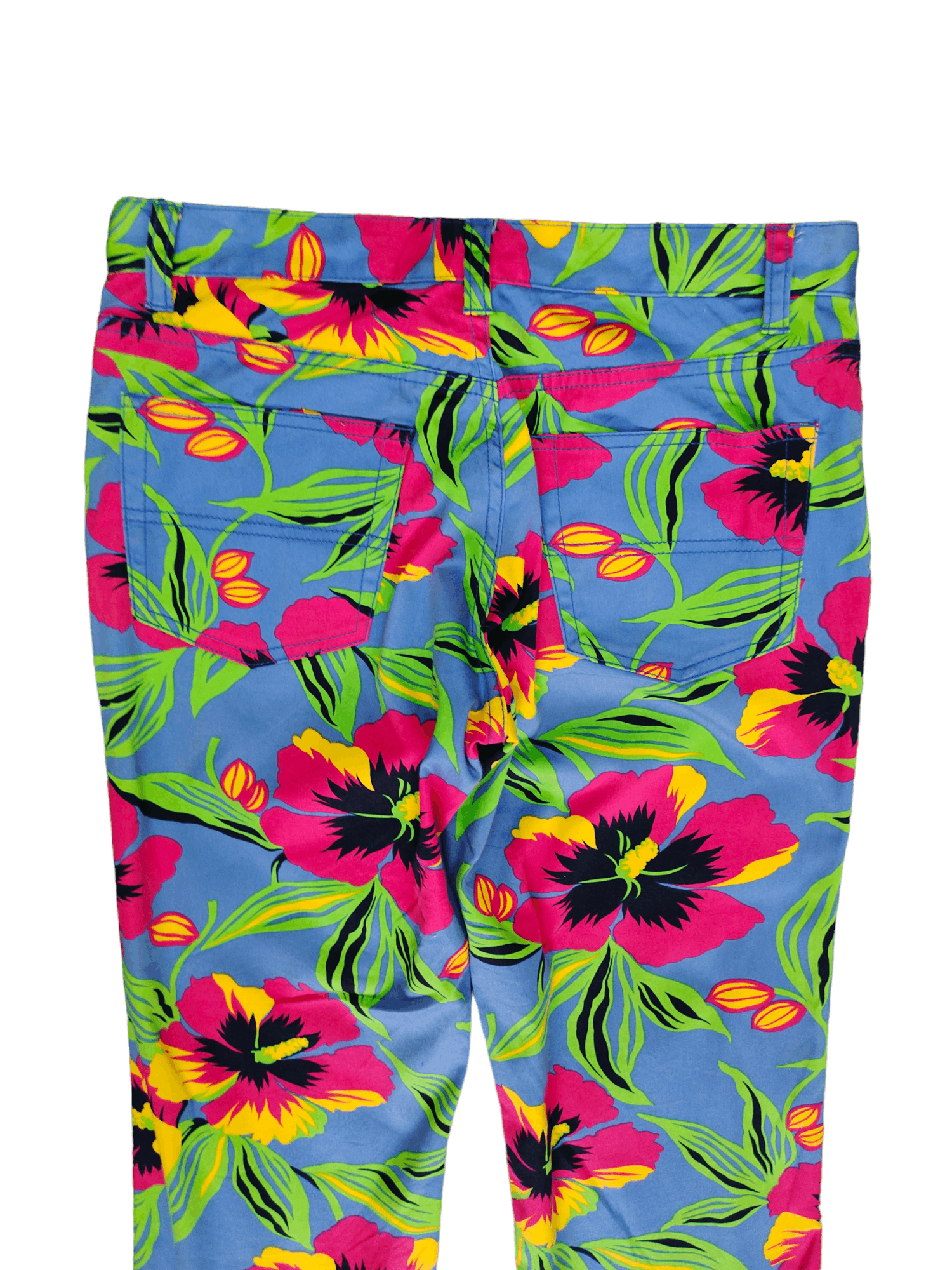 Polo Ralph Lauren Polo Jeans Flower FullPrint Multicolor 3Q Pants Size 29" - 13 Thumbnail
