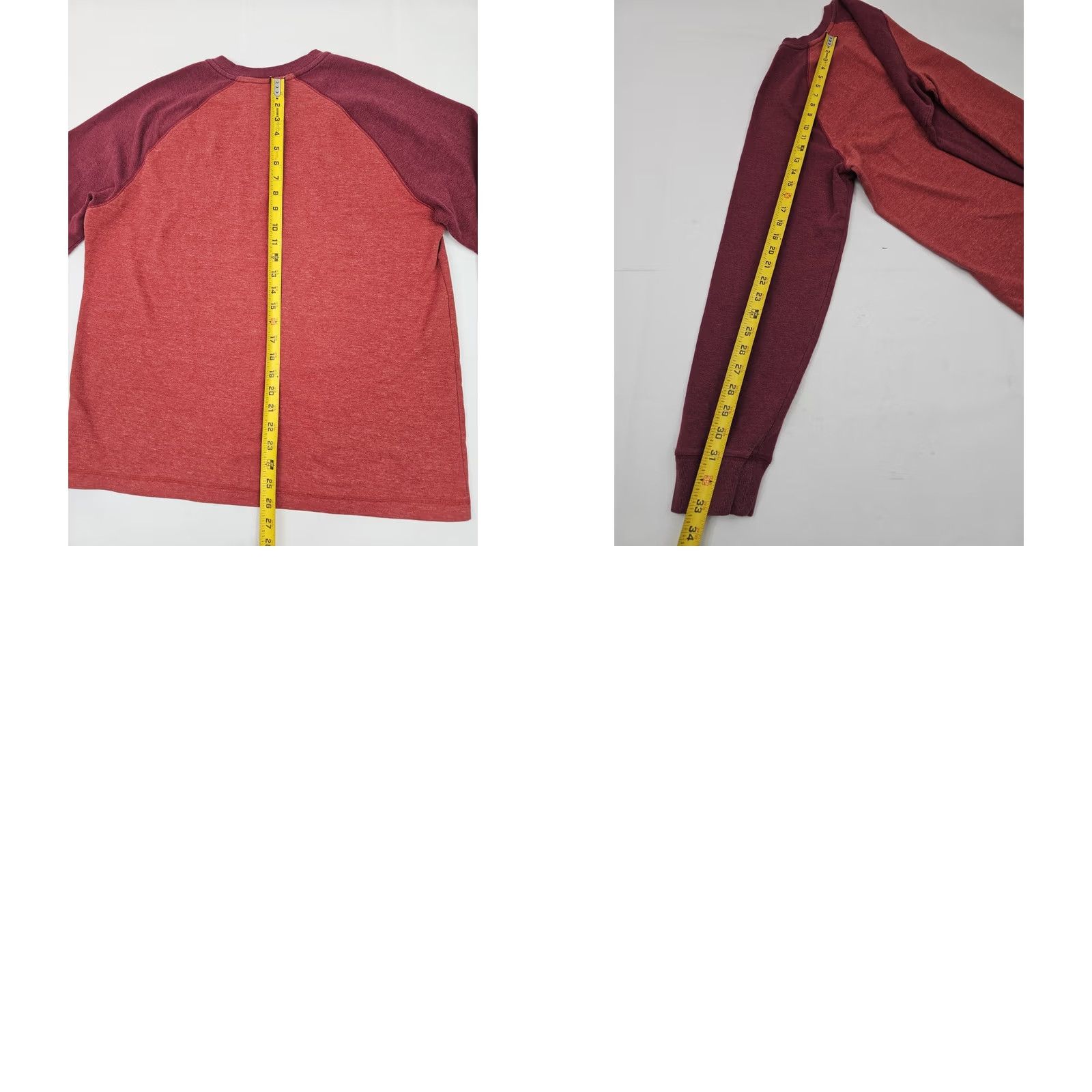 Vintage L.L. Bean Henley Button Crew Neck Pullover Shirt Men L Red Regular Fit, Knit, Long Sleeve, Solid, Casual, Fall/Winter/Spring, USA Theme Size US L / EU 52-54 / 3 - 8 Thumbnail