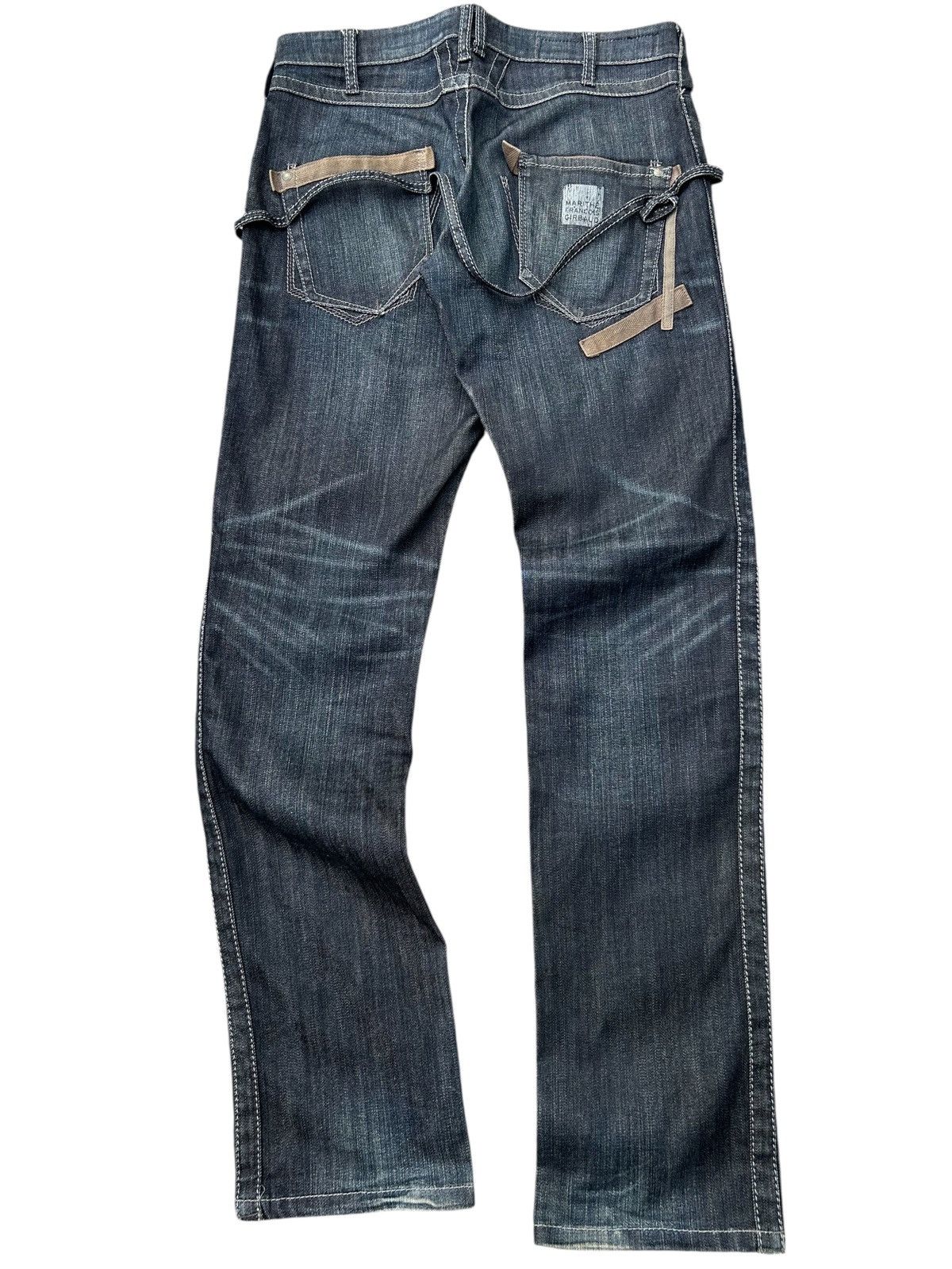 Marithe + Francois Girbaud Marithé + François Girbaud Punk Bondage Style Denim Jeans ☠️ Size US 31 - 1 Thumbnail