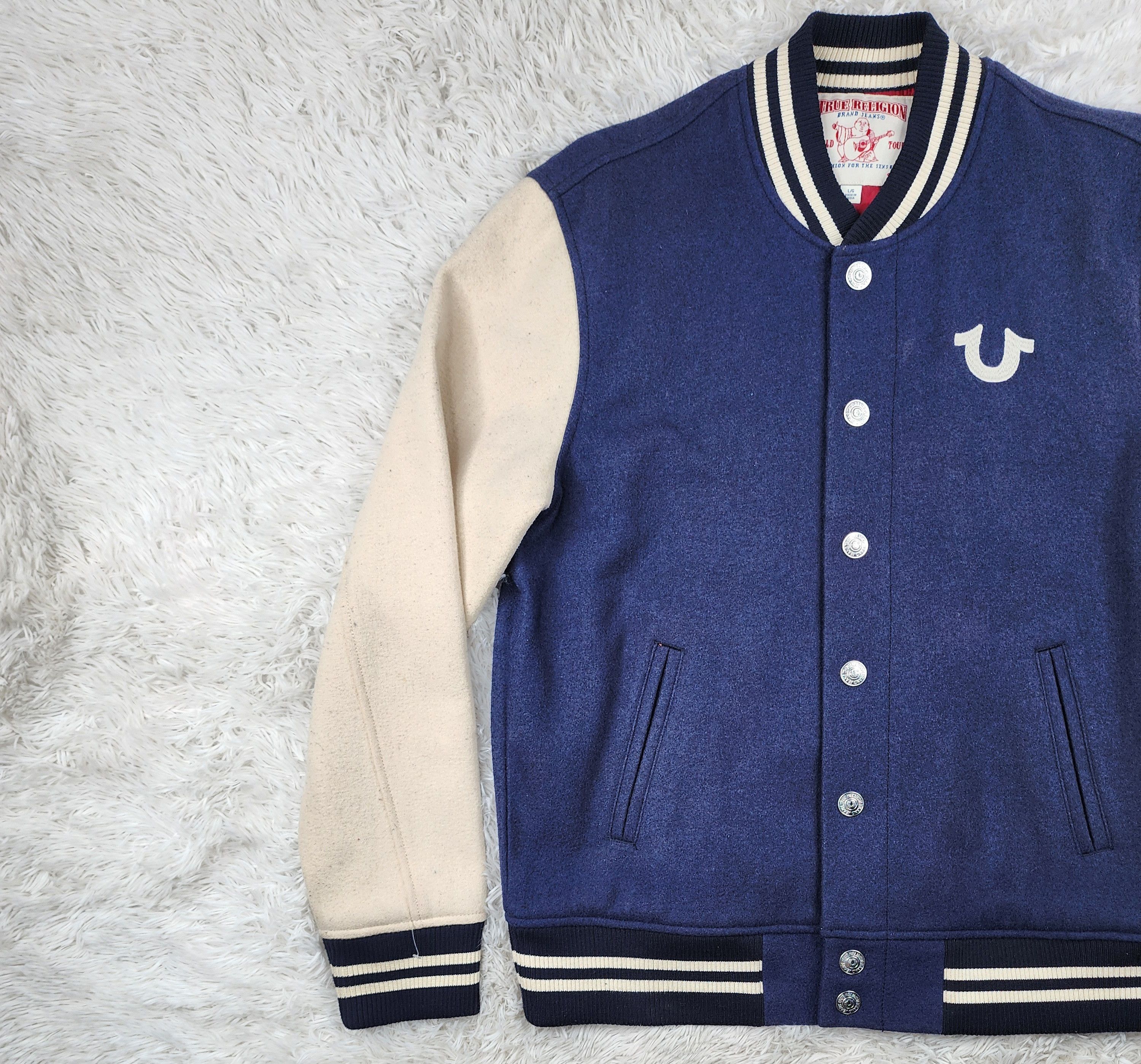 True Religion True Religion man varsity jacket blue size L Size US L / EU 52-54 / 3 - 3 Thumbnail