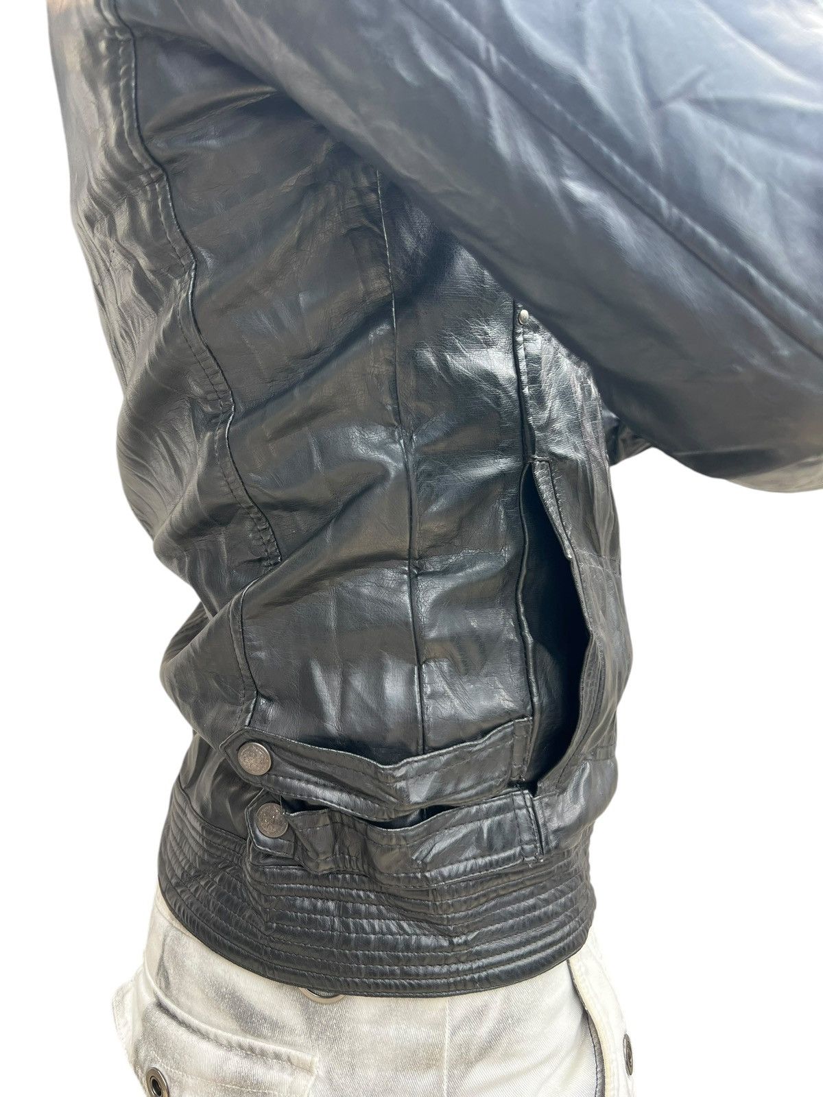 Von Dutch Von Dutch Gothic Multipocket Black Fur Faux Leather Size US L / EU 52-54 / 3 - 8 Thumbnail