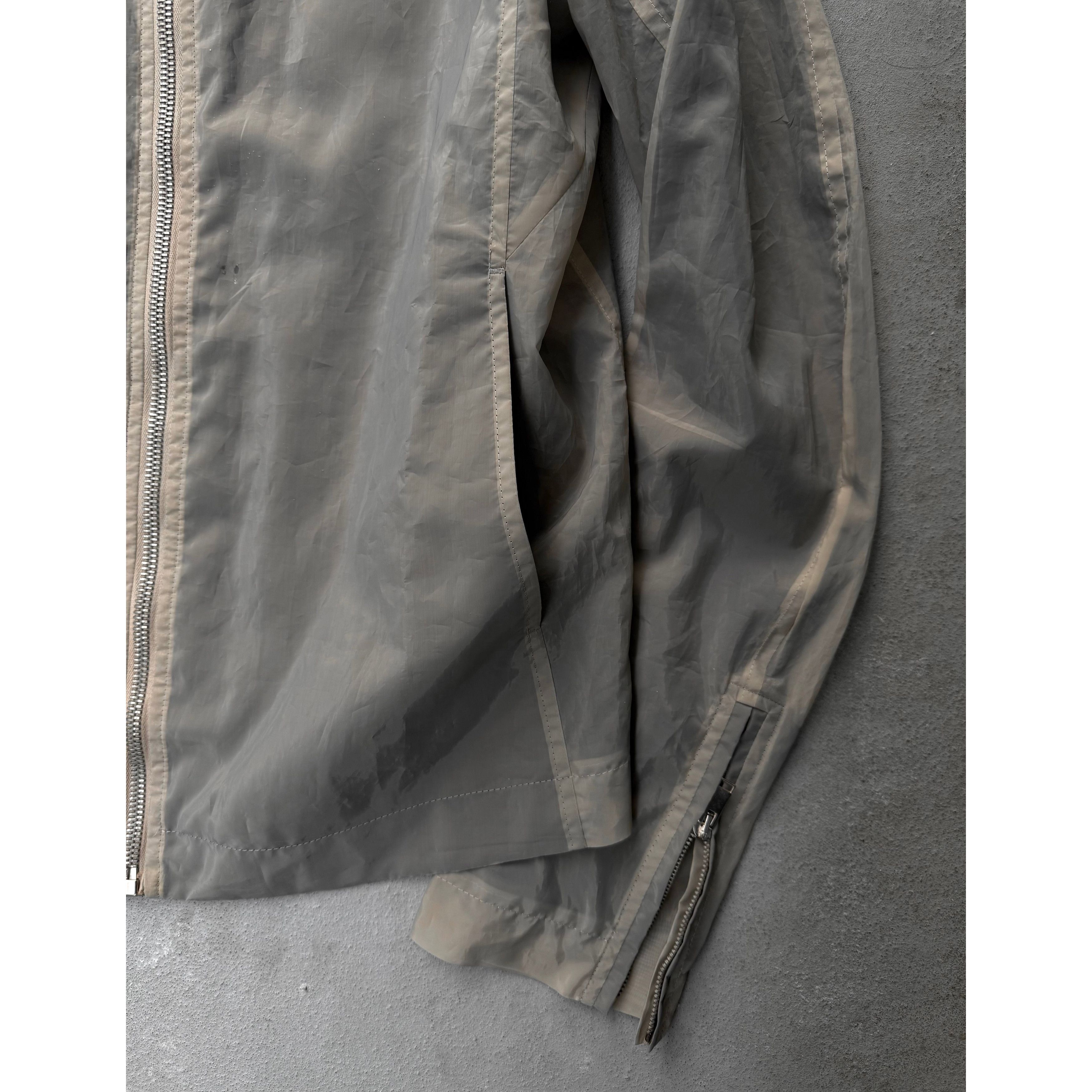 Rick Owens Rick Owens SS13 "ISLAND" PEARL Mollino Poly Zip-Up Jacket Size US M / EU 48-50 / 2 - 5 Thumbnail