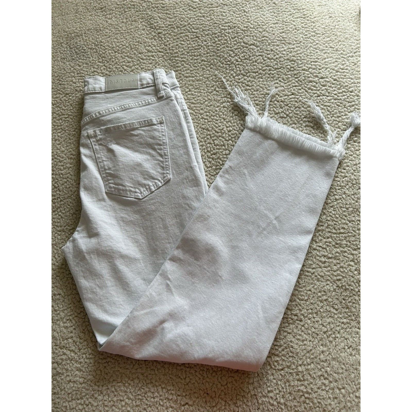 Pistola Pistola Charlie High Rise Classic Straight Ankle Deconstruct Size 26" / US 2 / IT 38 - 8 Thumbnail