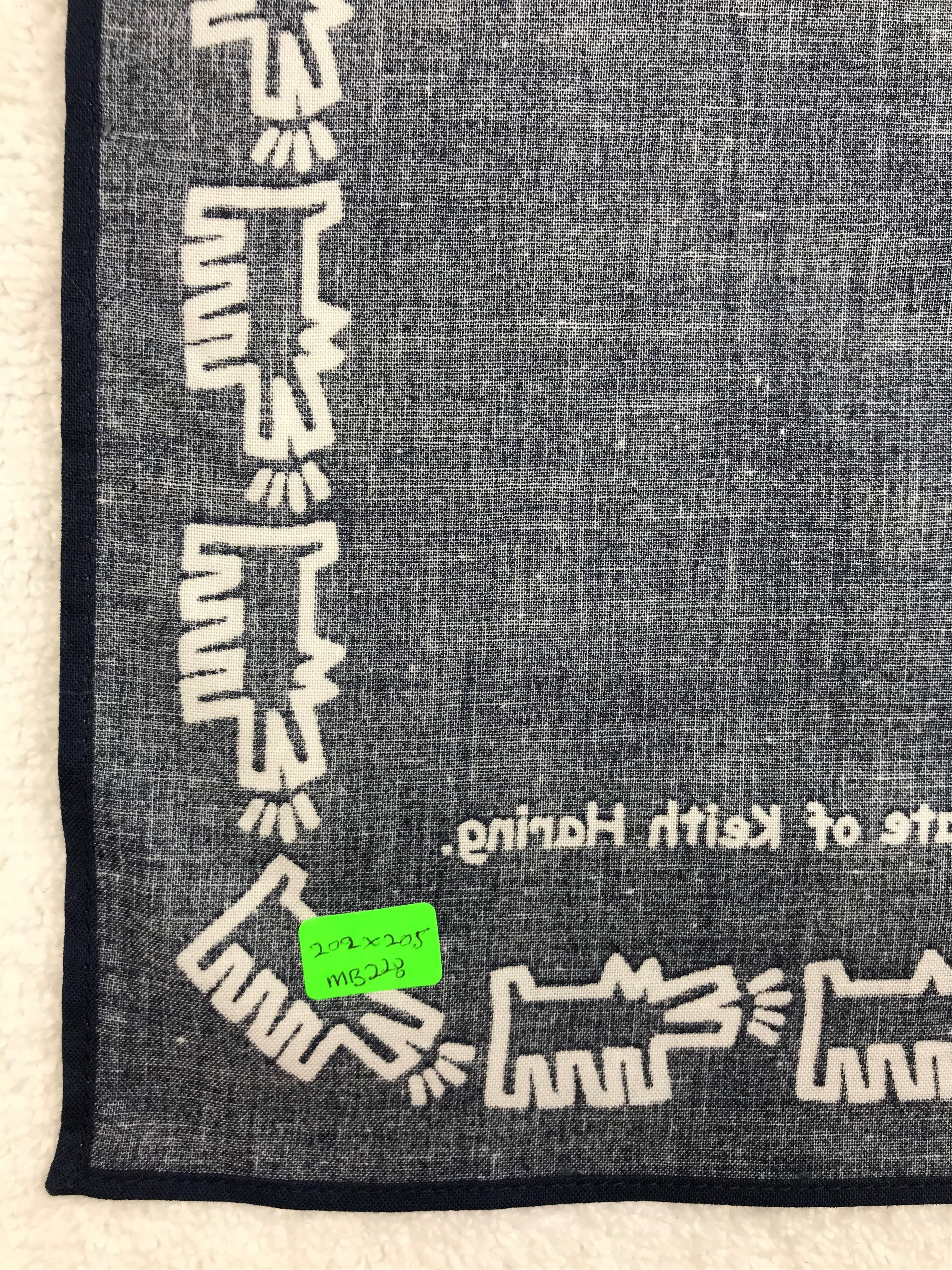 Keith Haring MB228 Keith Haring Bandana Vintage Designer Size ONE SIZE - 5 Thumbnail