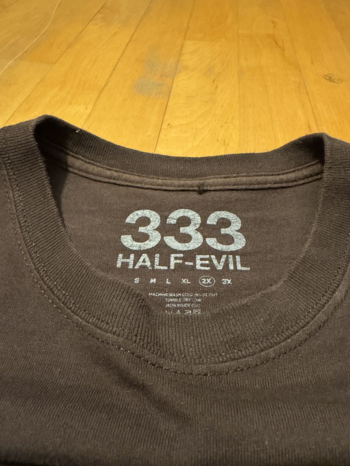 Half Evil Half Evil Graphic Tee Size US XXL / EU 58 / 5 - 2 Thumbnail