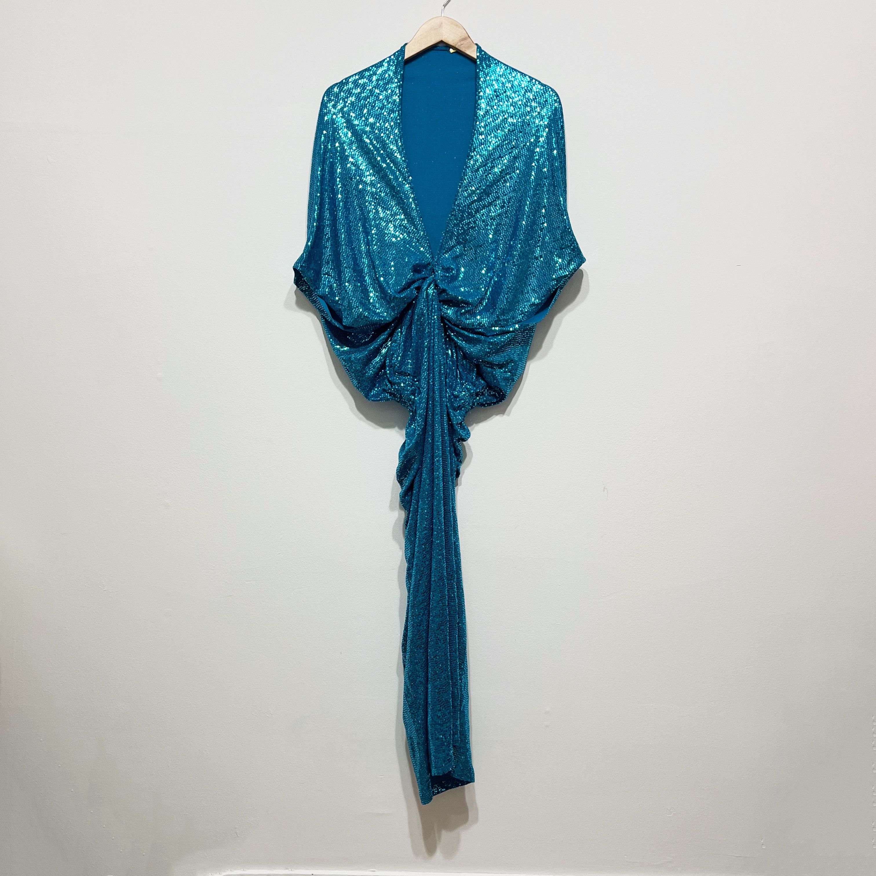 Dodo Bar Or Dodo Bar Or Kimel Sequined Blue Glitter Size S / US 4 / IT 40 - 1 Thumbnail