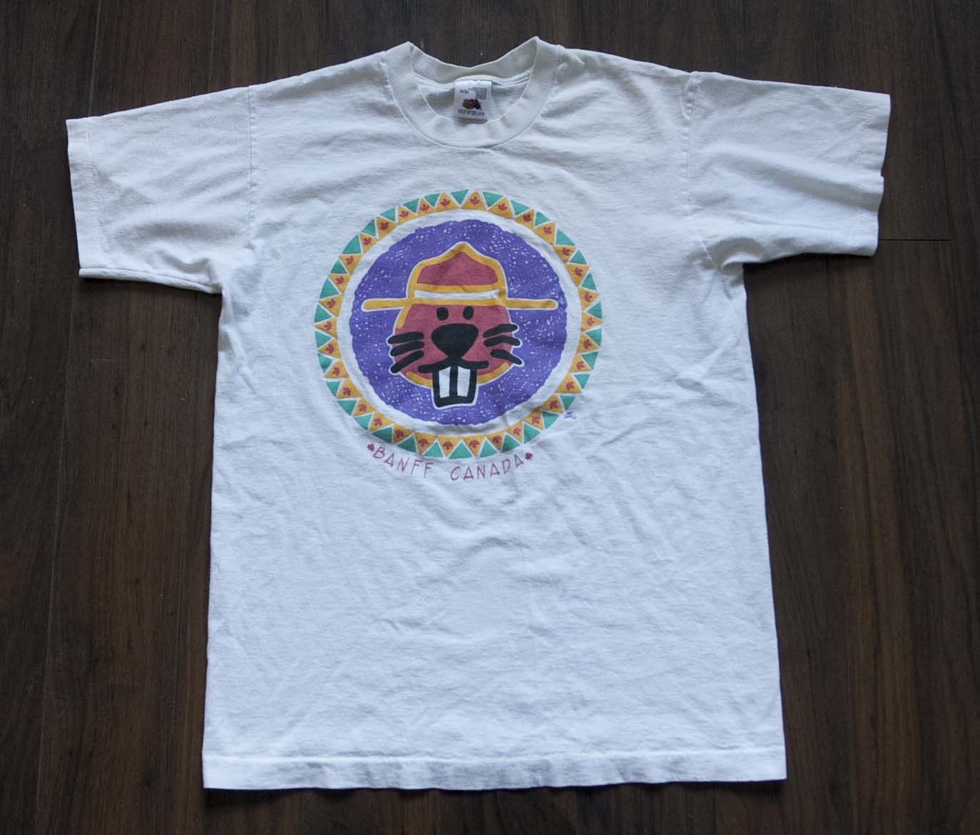 Vintage Banff Canada T Shirt Size S/M Vintage Single Stitch Size US M / EU 48-50 / 2 - 1 Thumbnail