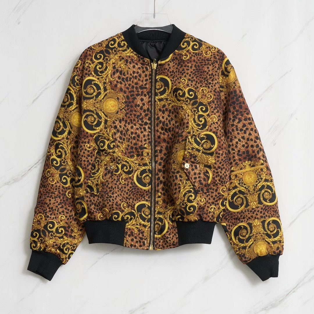 Versace Versace Men's Baroque Double-Sided Jacket Size US M / EU 48-50 / 2 - 1 Thumbnail