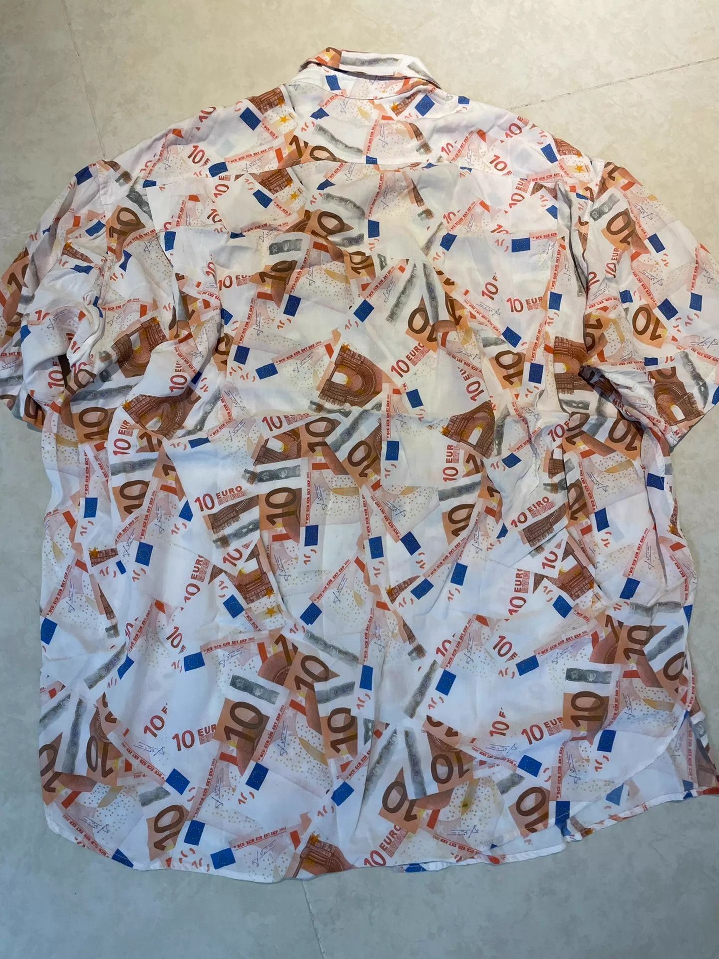 Balenciaga Balenciaga Vintage Allover Print SS Shirt 36 Unisex Size US XXS / EU 40 - 3 Thumbnail
