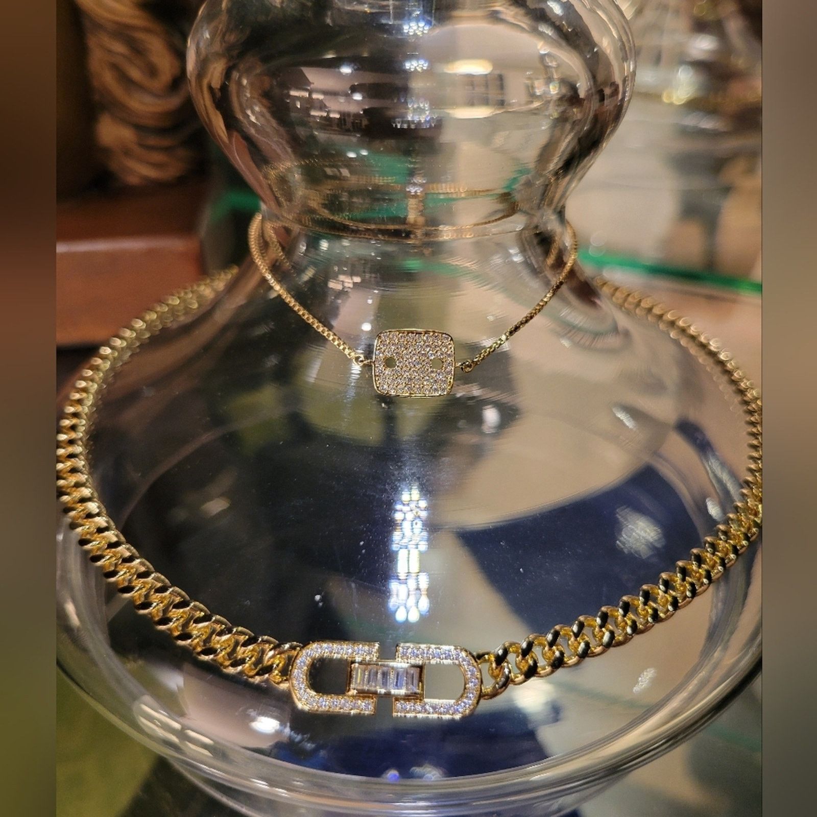 Alaia Gold-Plated Jewelry Gorgeous Waterproof & Hypoallergenic! Size ONE SIZE - 2 Thumbnail