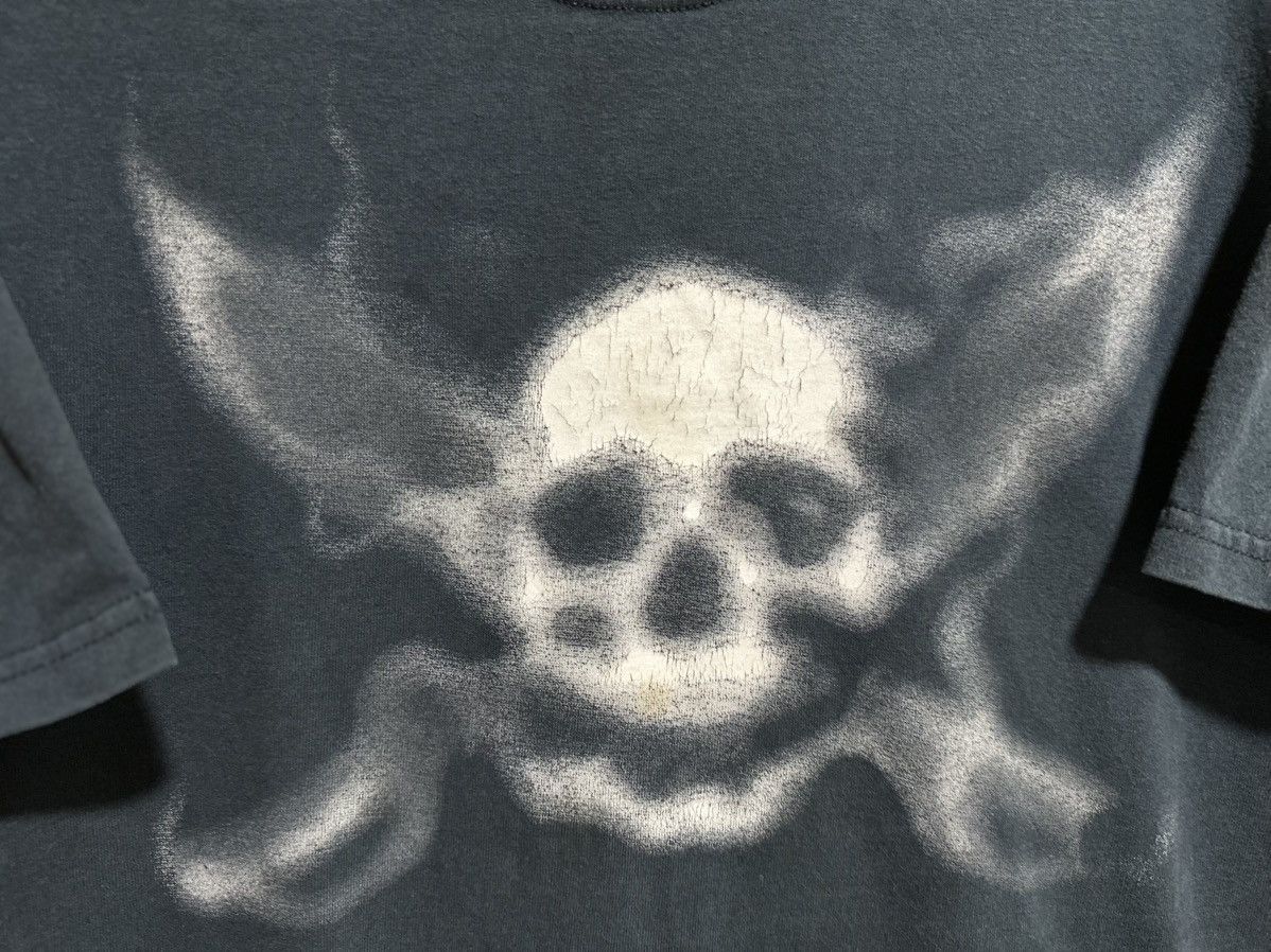 Vintage Vintage Nowheresville Ghostly Pirate Skull Faded Tee Size US L / EU 52-54 / 3 - 3 Thumbnail