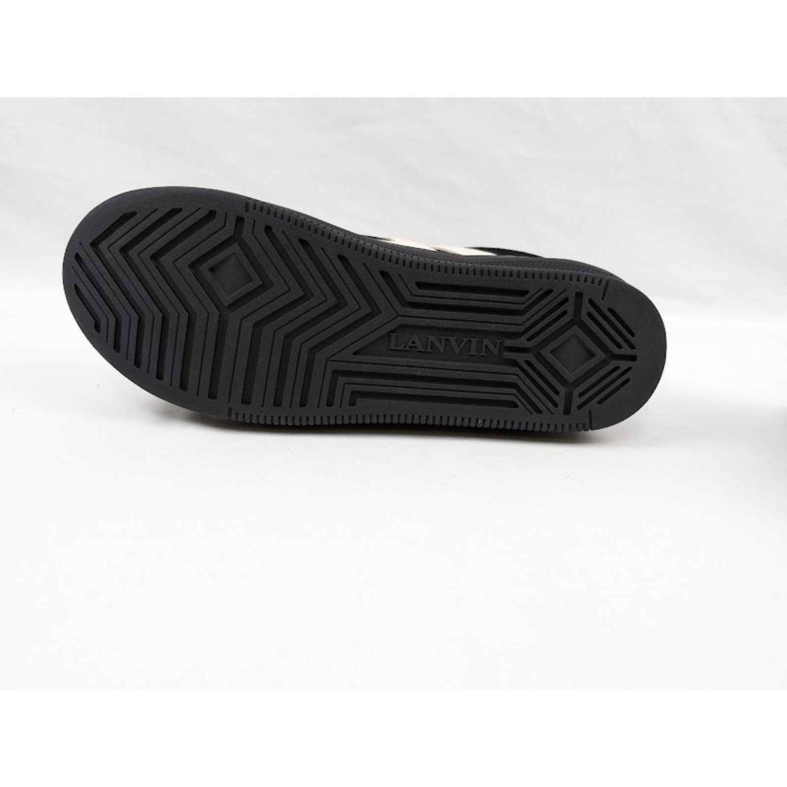 Lanvin o1rshd1 High Sole Low-Top Sneakers in Black/Off White Size US 13 / EU 46 - 8 Thumbnail