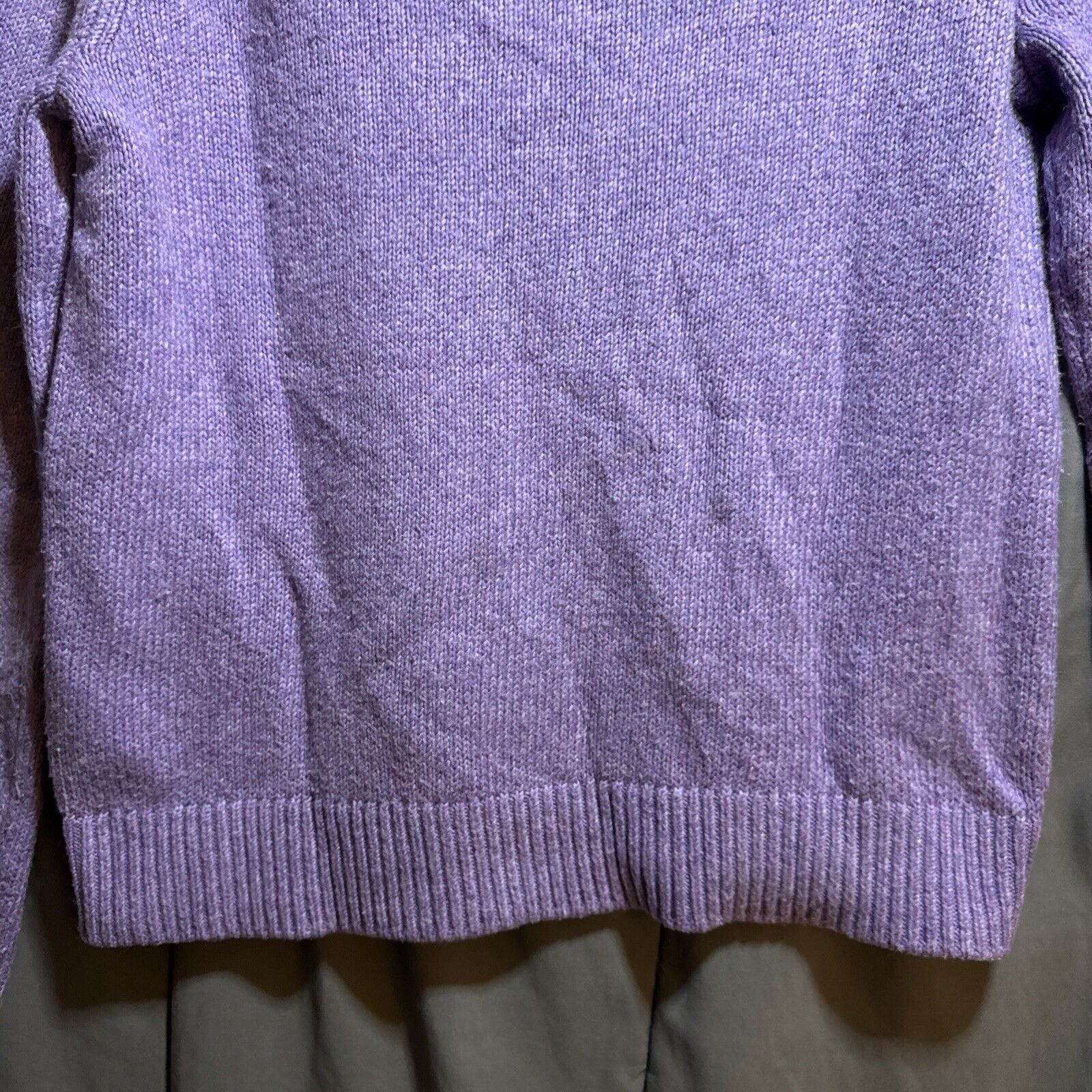 Banana Republic Banana Republic Sweater Womens S Purple SHRUNKEN Cotton Acry Size S / US 4 / IT 40 - 14 Thumbnail