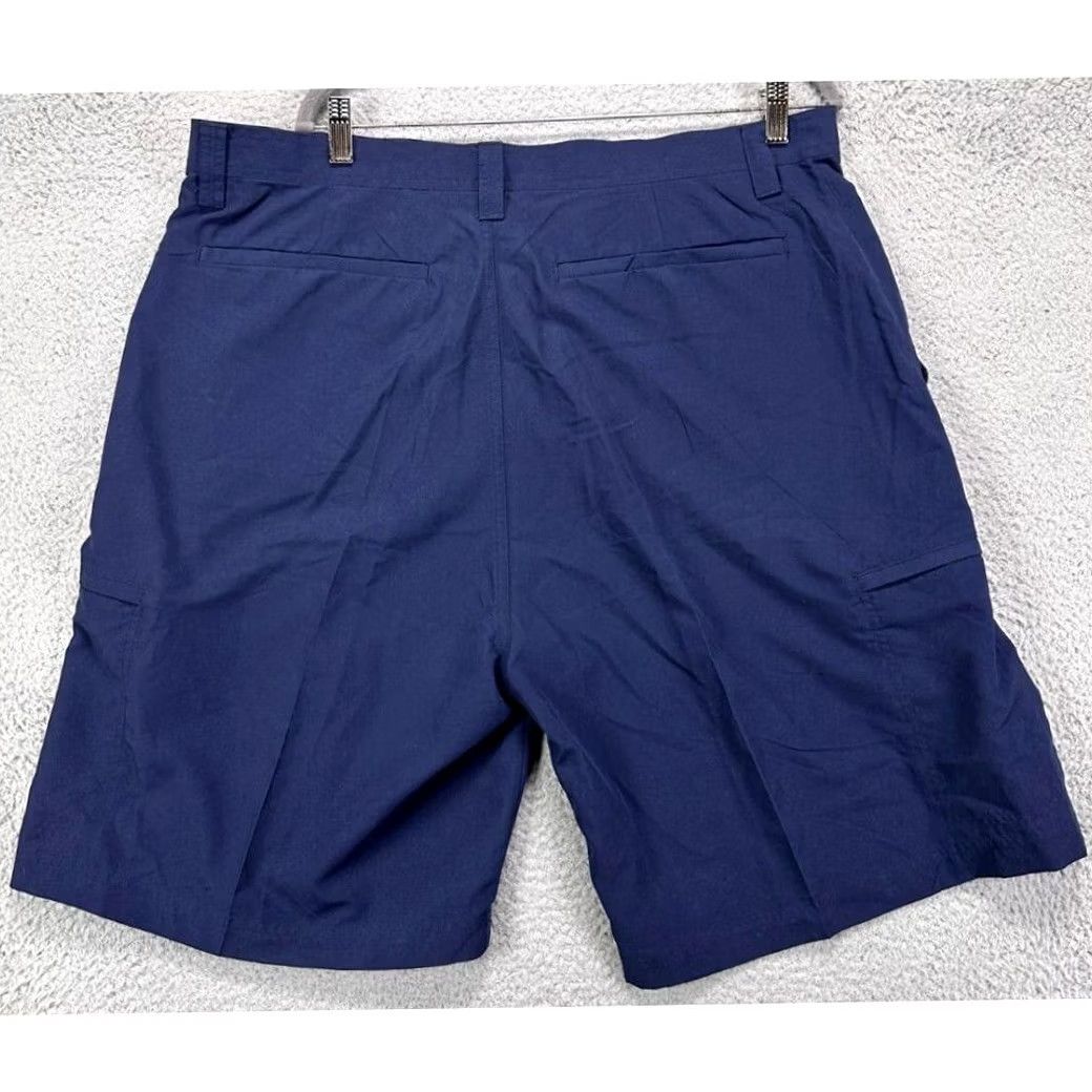Vintage Snake Eyes Cargo Shorts Mens 40 Blue Performance Golf Flex Tech Size US 40 / EU 56 - 2 Thumbnail