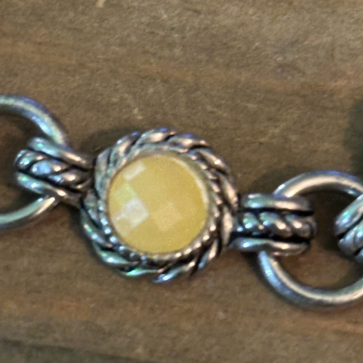 Other Round multicolor stone link necklace Size ONE SIZE - 7 Thumbnail
