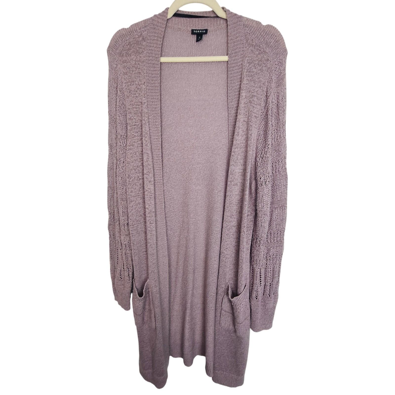Torrid Torrid Womens Knit Sweater Cardigan Size 0X Minimalist Comfy Size XL / US 12-14 / IT 48-50 - 1 Thumbnail