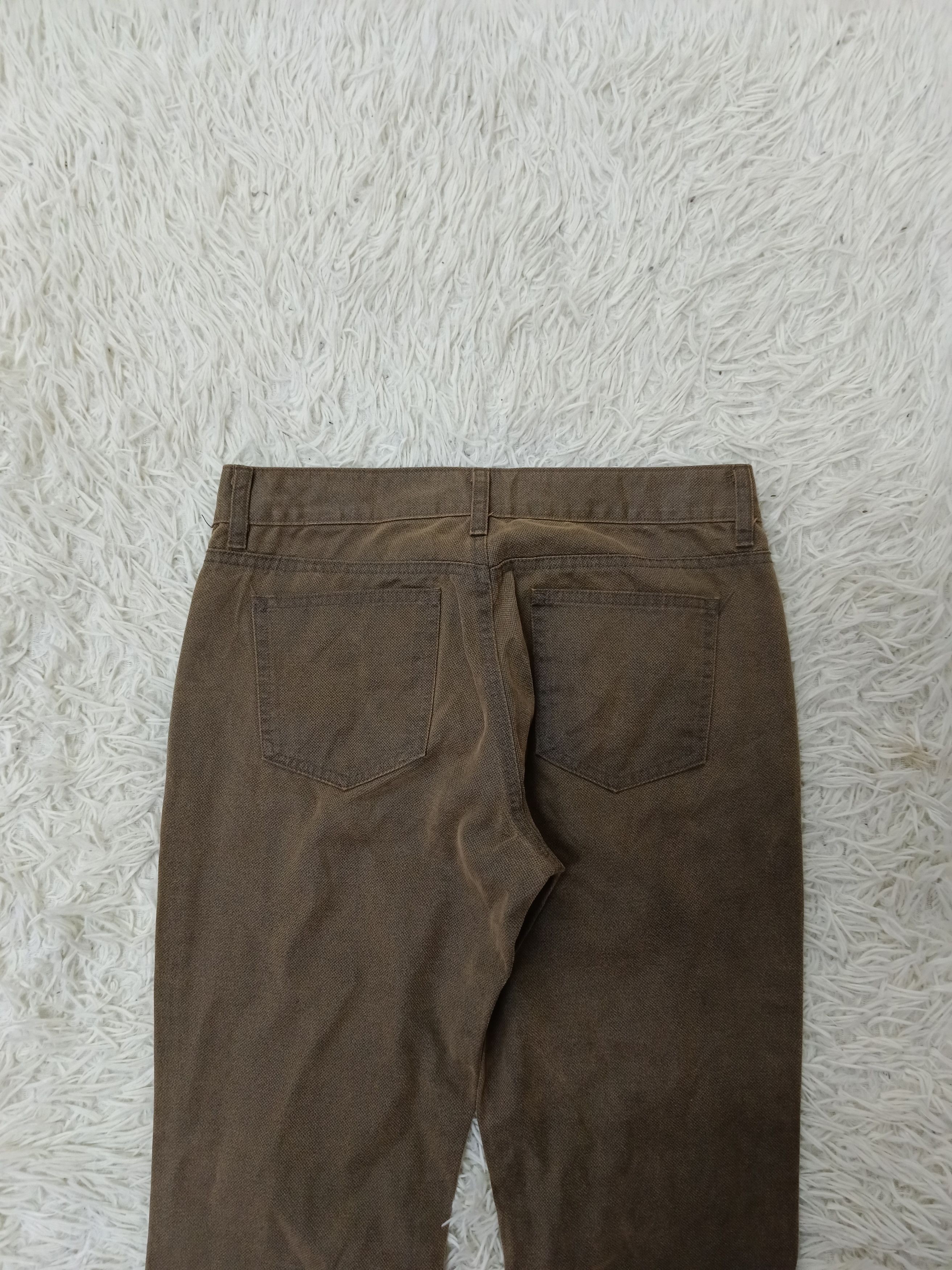 Japanese Brand VINTAGE 90s ET BOITE WAXED FLARE DENIM PANTS Size US 28 / EU 44 - 4 Thumbnail