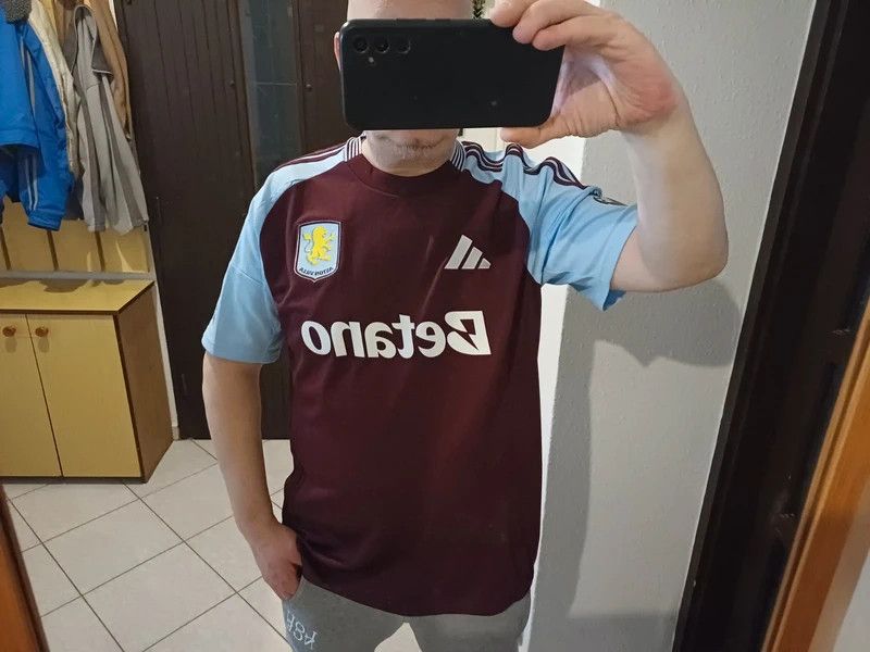 Adidas Adidas Aston Villa 2024/25 home shirt Size US XL / EU 56 / 4 - 16 Thumbnail
