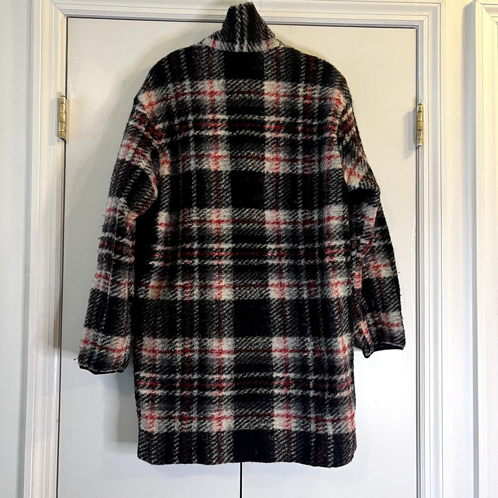 Aritzia Aritzia Wilfred Free Off Duty plaid wool blend jacket coat Size M / US 6-8 / IT 42-44 - 8 Thumbnail