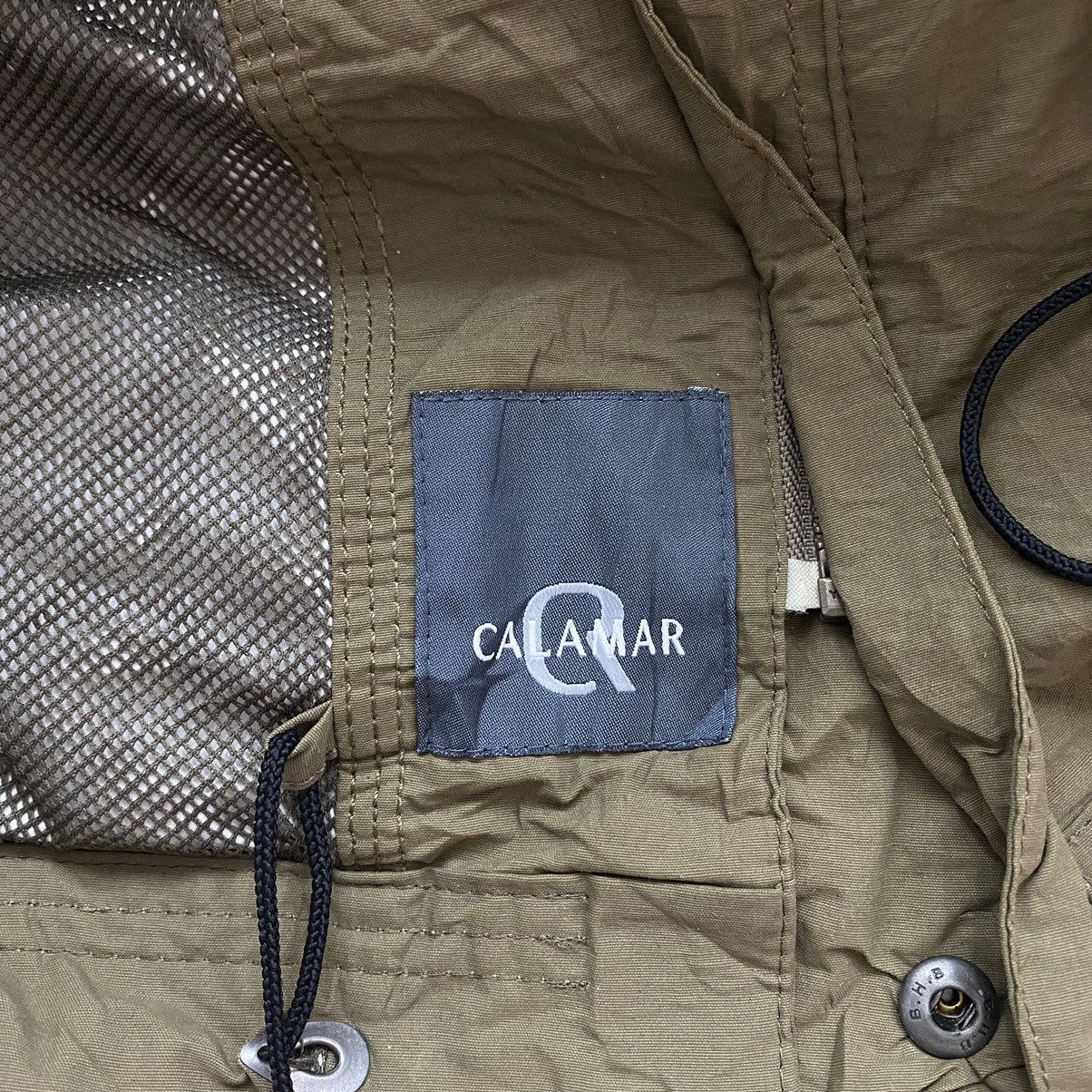 Other CALAMAR Water Protection Khaki Hooded Parka Long Jacket Size US L / EU 52-54 / 3 - 5 Thumbnail