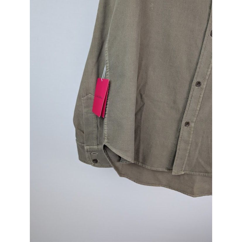The Elder Statesman o1rshd1 Early Dawn Stonewashed Twill Button up Shirt Size US XL / EU 56 / 4 - 5 Thumbnail
