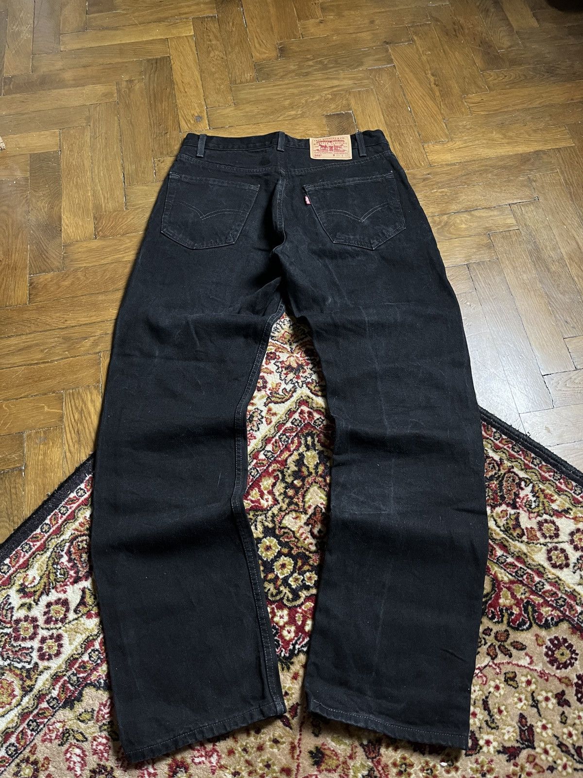 Levi's 🔥90'S LEVIS 505 WASHED ASH BLACK JEANS DENIM PANTS Y2K Size US 33 - 2 Thumbnail