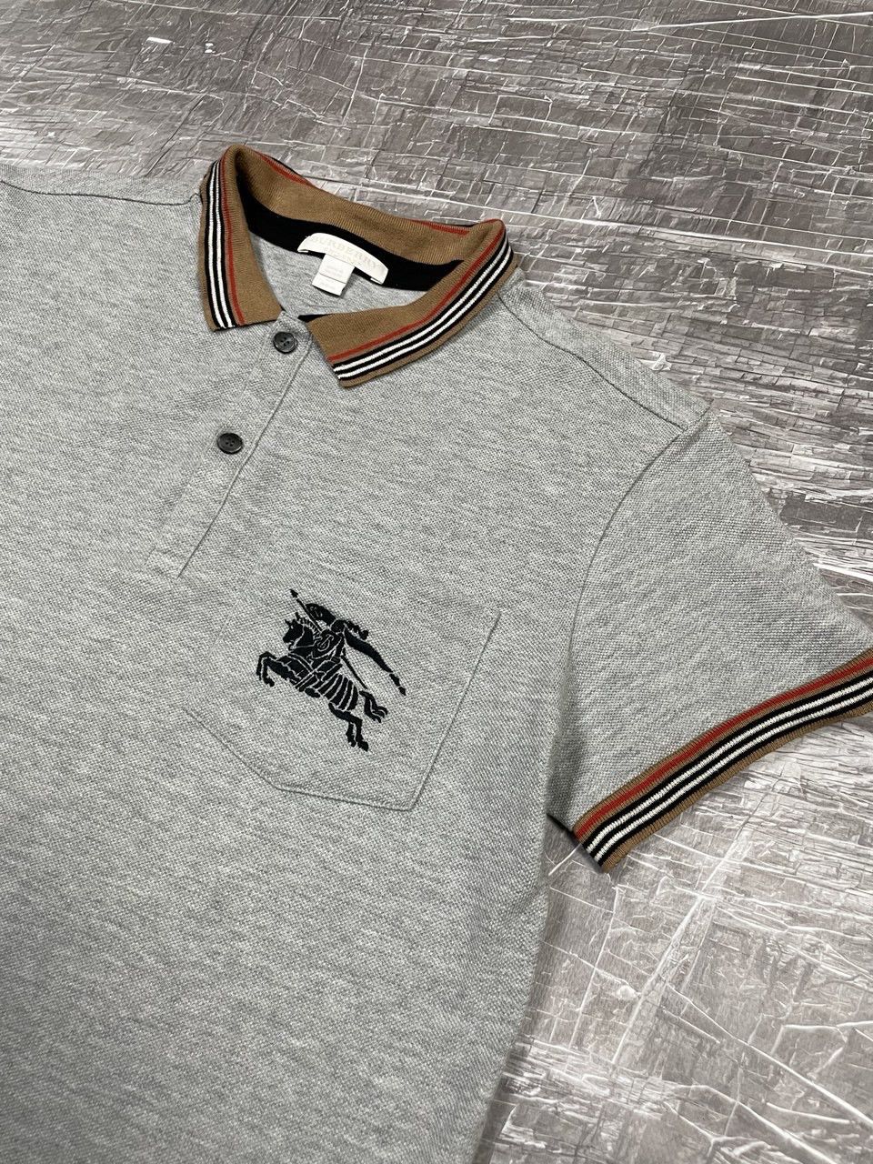 Burberry BURBERRY LUXURY POLO BIG POCKET LOGO Size S / US 4 / IT 40 - 3 Thumbnail