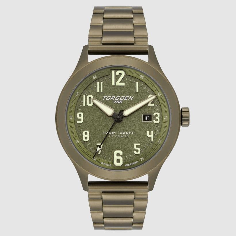 Other New Torgoen TN-1300 T56 44mm Stainless Steel Strap Watch Size ONE SIZE - 1 Thumbnail