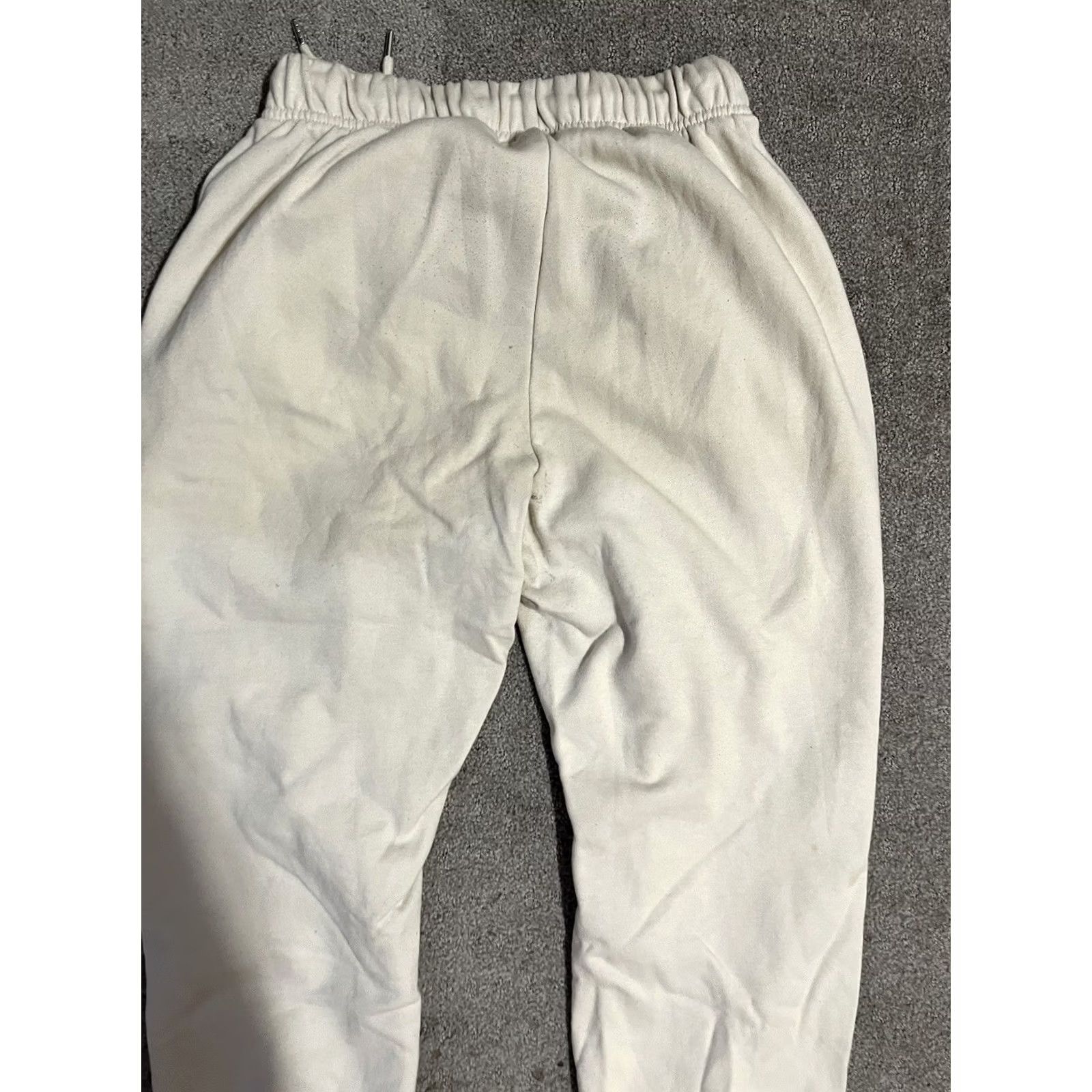 Old Navy Old Navy Cream Drawstring Pull-On Casual Athletic Women XS Jogger Pants Size 26" / US 2 / IT 38 - 4 Thumbnail