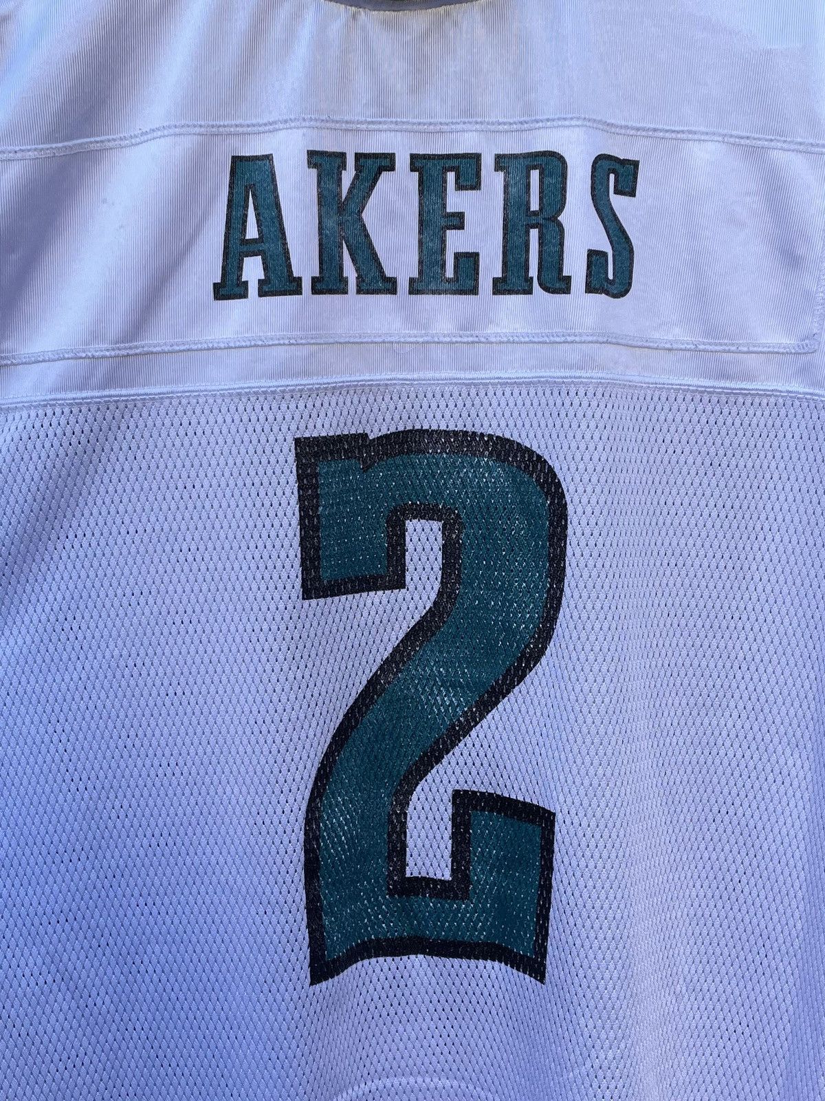 Reebok Rare Vtg Reebok DAVID AKERS #2 Eagles Jersey Size US XXL / EU 58 / 5 - 11 Thumbnail