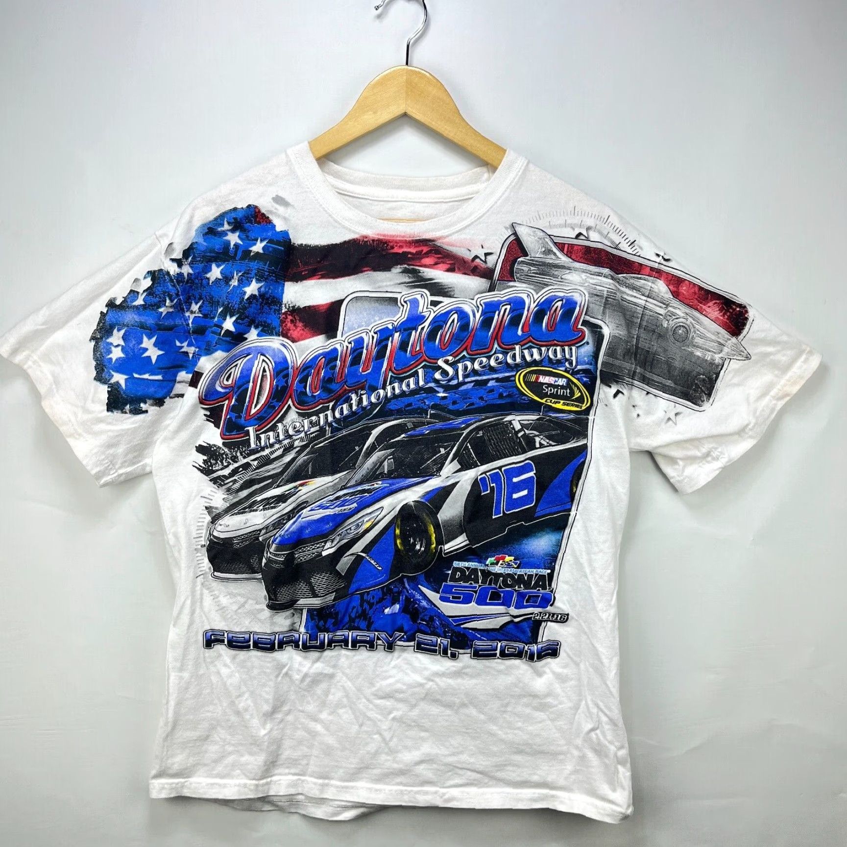 NASCAR Vintage NASCAR USA Racing Daytona T-Shirt Large White User: Vintage NASCAR USA Racing Daytona T-Shirt Large White Size US L / EU 52-54 / 3 - 2 Thumbnail
