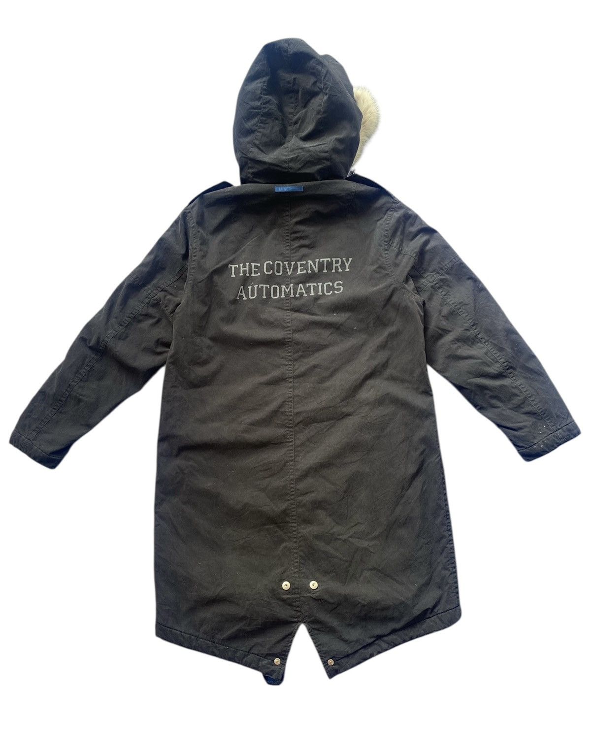 Japanese Brand × Neighborhood Luker By Neighborhood Fur Hoodie Fishtail Parkas Size US M / EU 48-50 / 2 - 3 Thumbnail
