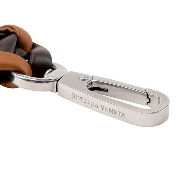 Bottega Veneta o1w1db10325 Size: OS / Key Ring in Dark Chocolate/Brown Size ONE SIZE - 5 Thumbnail