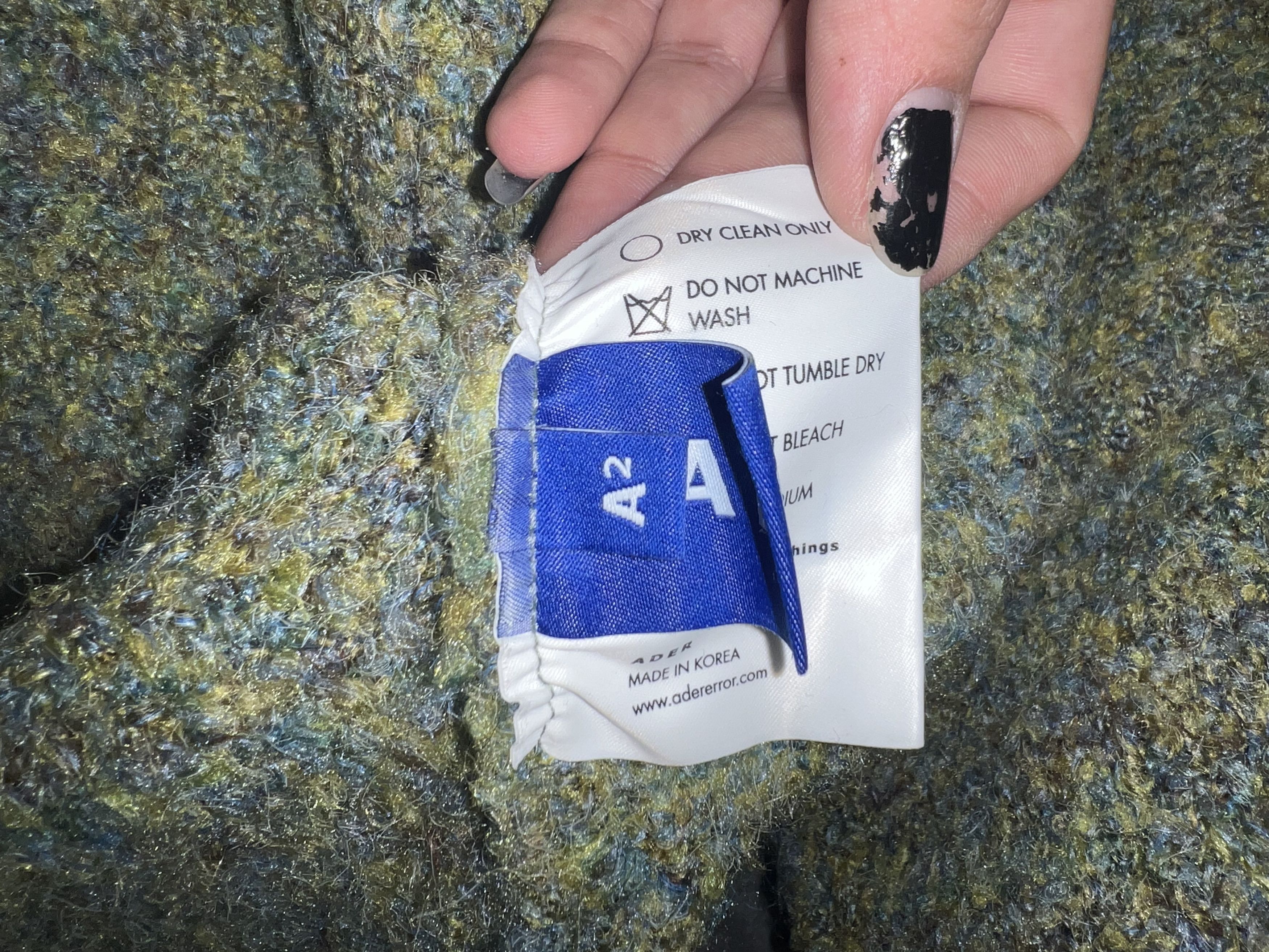 Ader Error FW21 Distressed Knit Cardigan Size US XL / EU 56 / 4 - 4 Thumbnail