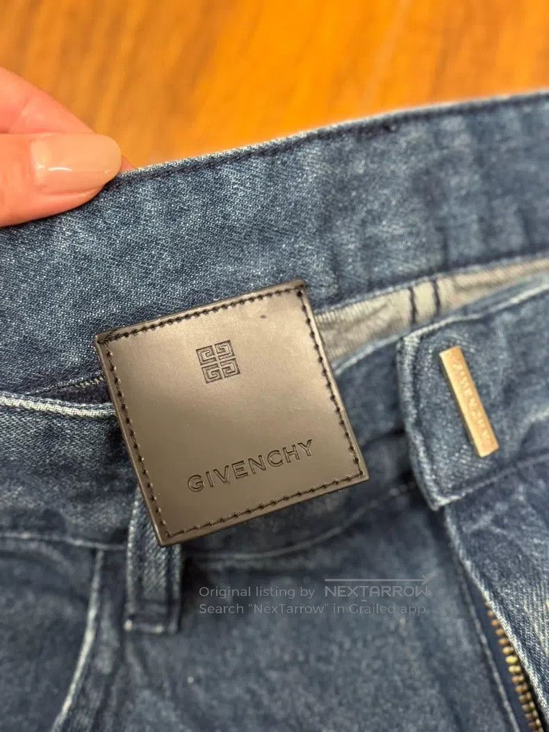 Givenchy Givenchy Size31 Distressed Destroyed Denim Pants Size US 31 - 3 Thumbnail