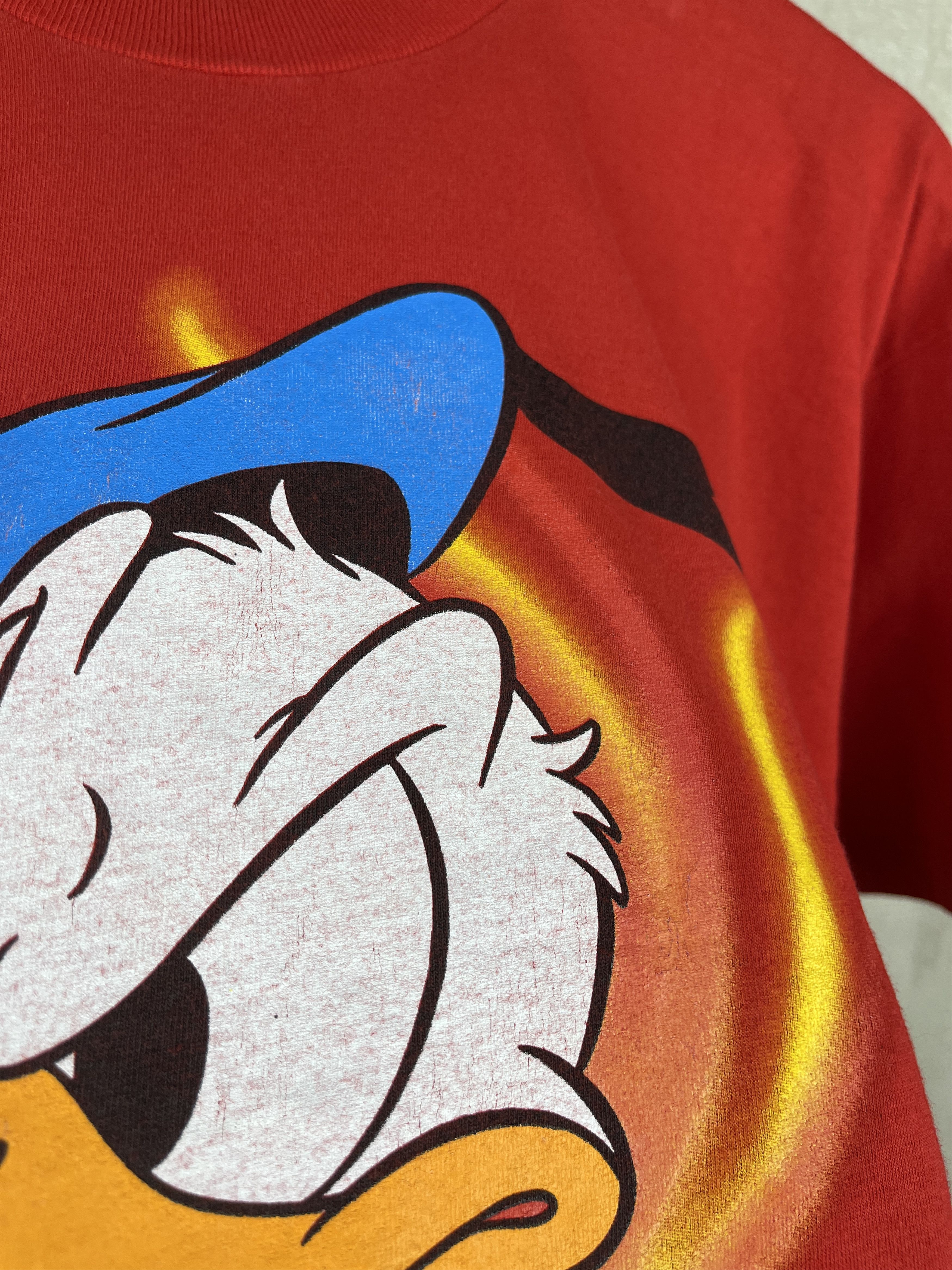 Cartoon Network 90's Donald Duck Walt Disney Comics Single Stitch T-shirt Size US M / EU 48-50 / 2 - 10 Thumbnail