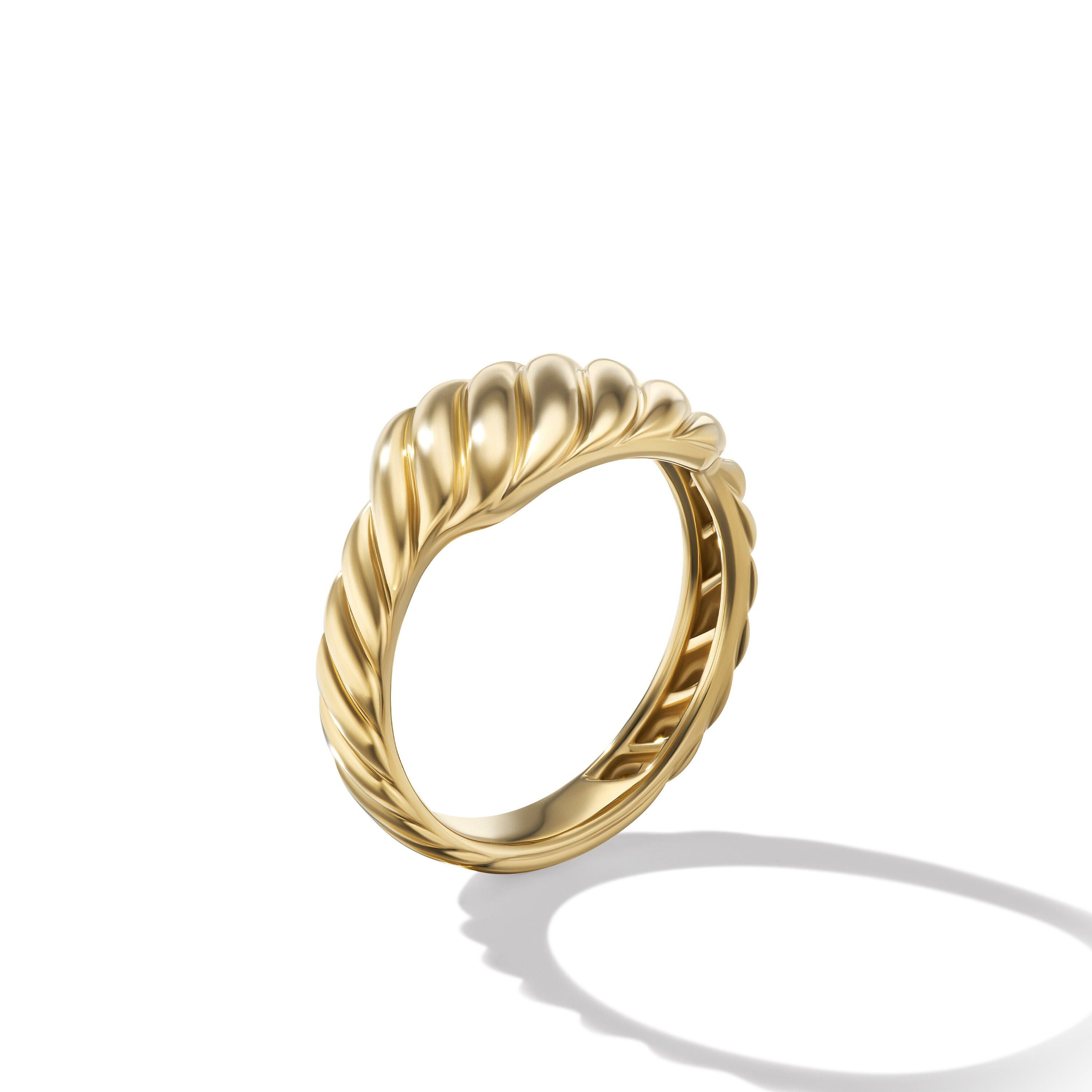 David Yurman o1w1db10325 R17441 Ring in 18K Yellow Gold & 8.5mm Size ONE SIZE - 2 Thumbnail