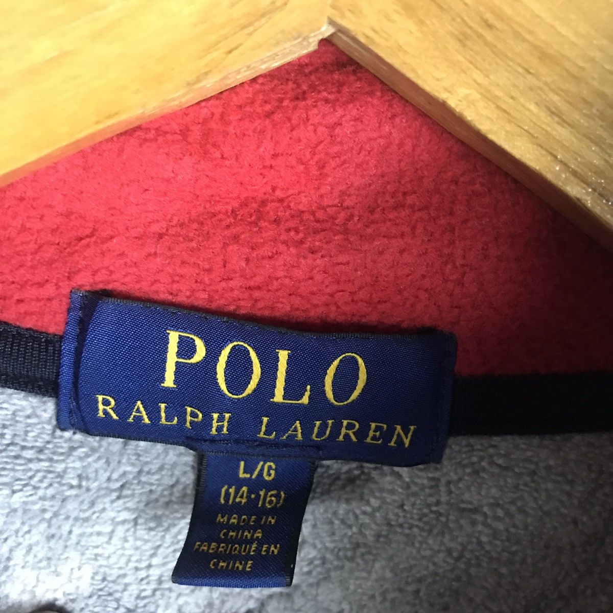 Polo Ralph Lauren × RRL Ralph Lauren × Ralph Lauren 🔥Rare🔥Polo Ralph Lauren Big Logo Fleece Half Zip Sweatshirt Size US S / EU 44-46 / 1 - 8 Thumbnail